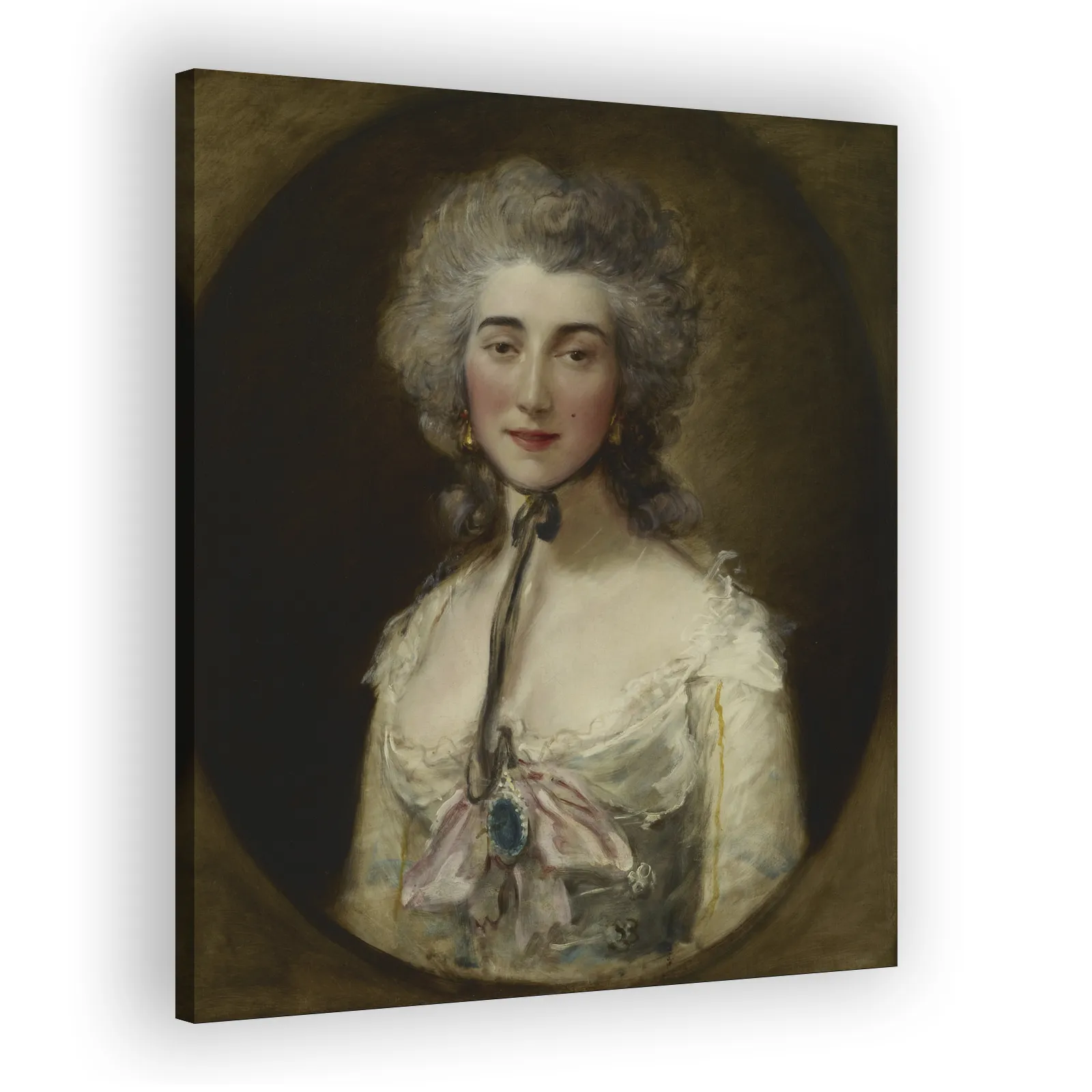 Grace Dalrymple Elliott by Thomas Gainsborough - view 2 thumbnail