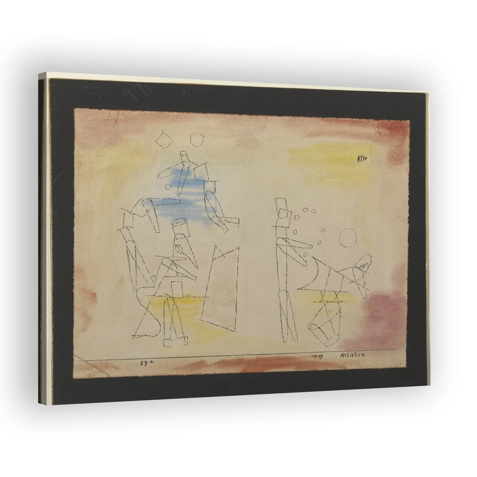 Acrobats by Paul Klee - view 2 thumbnail