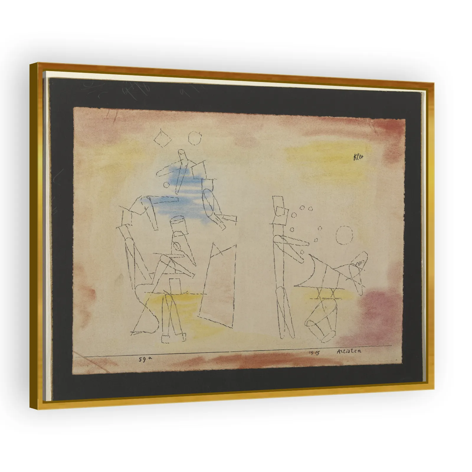 Acrobats by Paul Klee - view 3 thumbnail