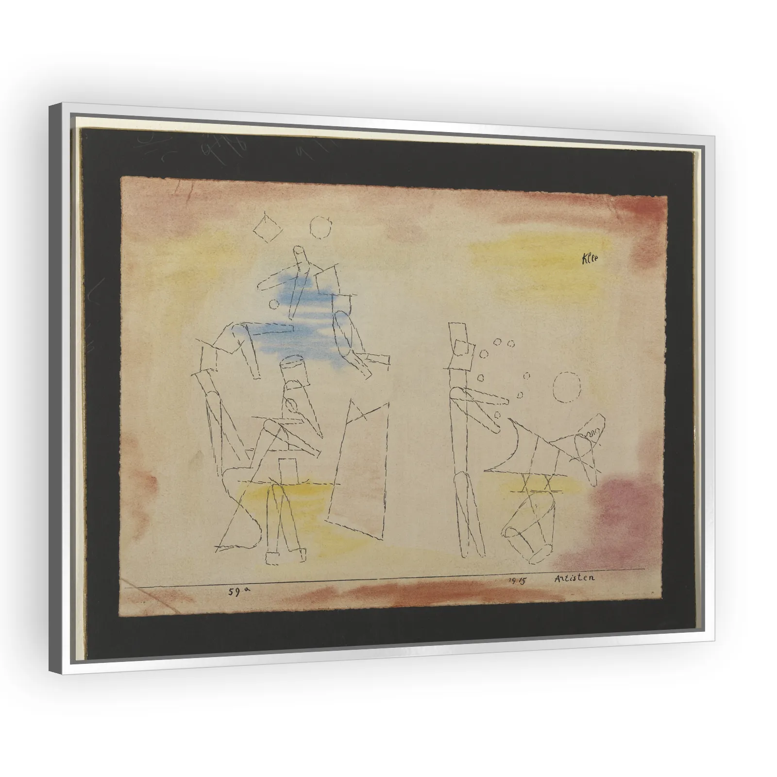 Acrobats by Paul Klee - view 4 thumbnail