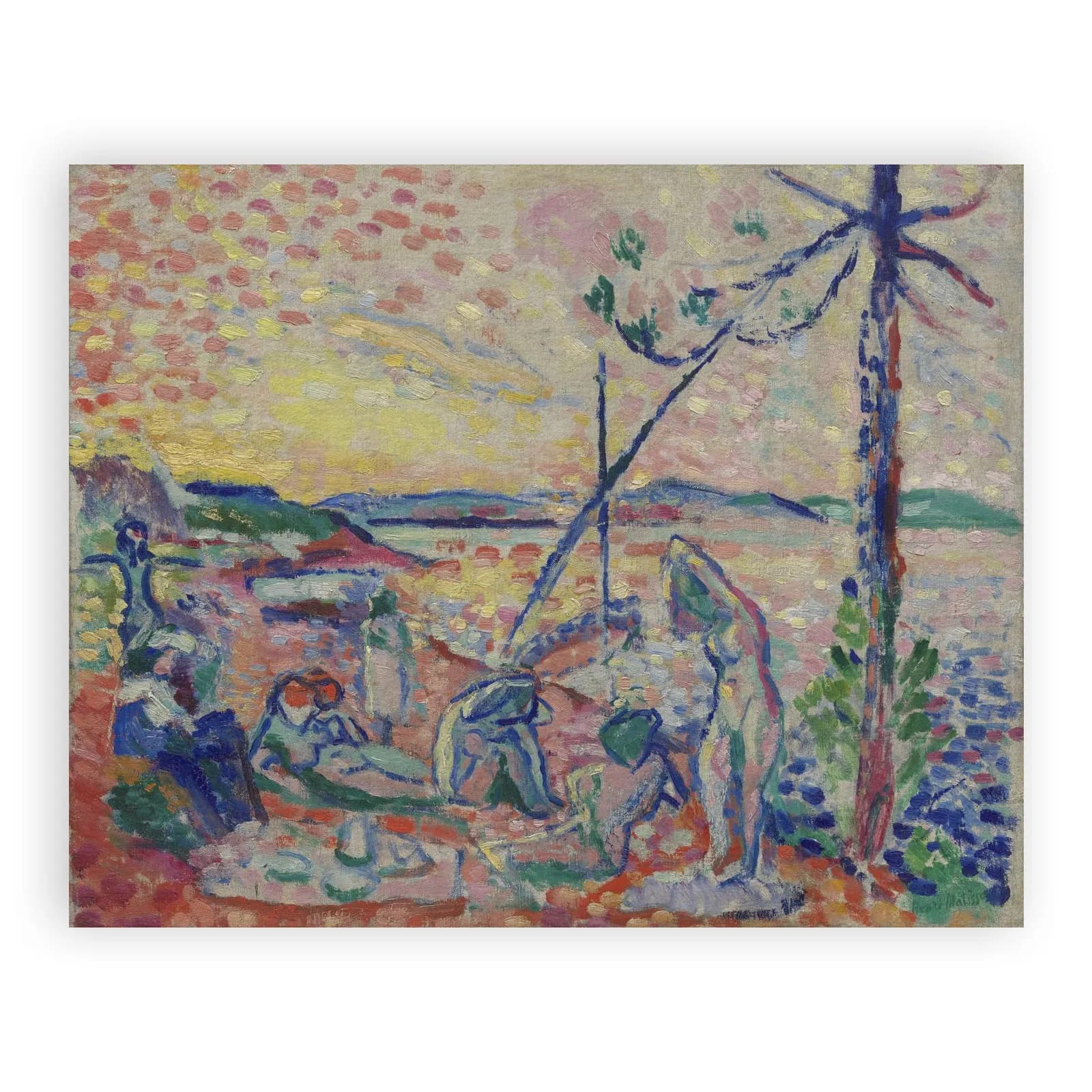 Study for Luxe calme et volupté by Henri Matisse - view 6 thumbnail