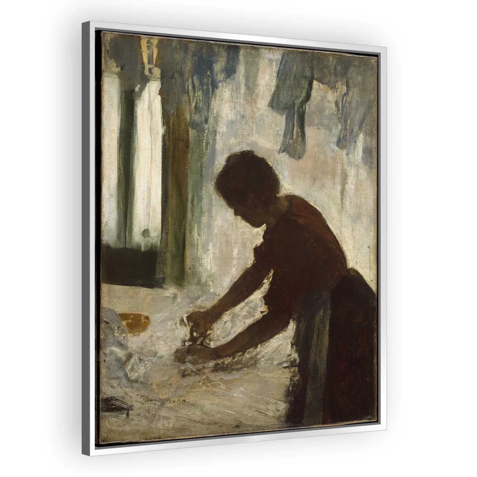 A Woman Ironing by Edgar Degas - view 4 thumbnail