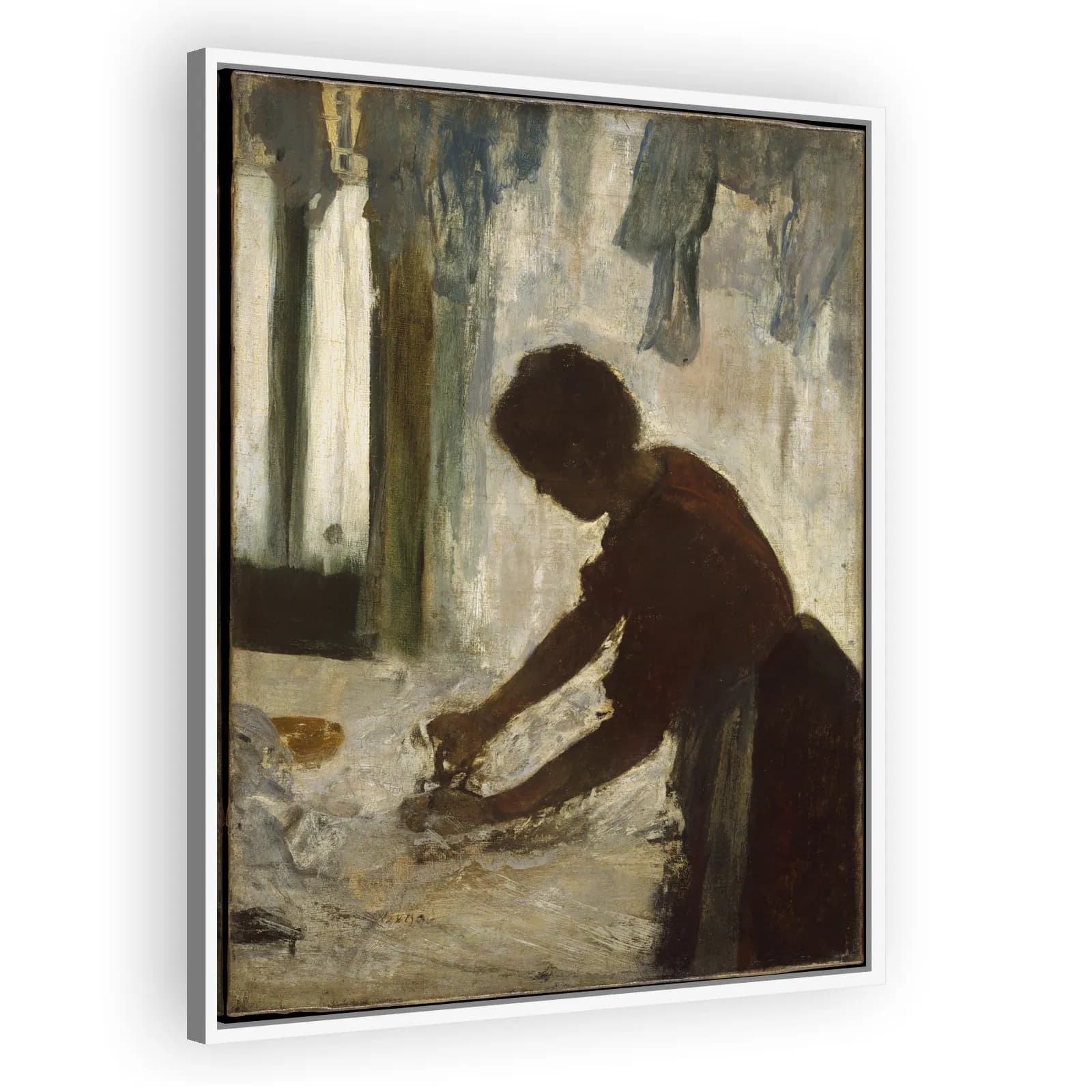 A Woman Ironing by Edgar Degas - view 5 thumbnail