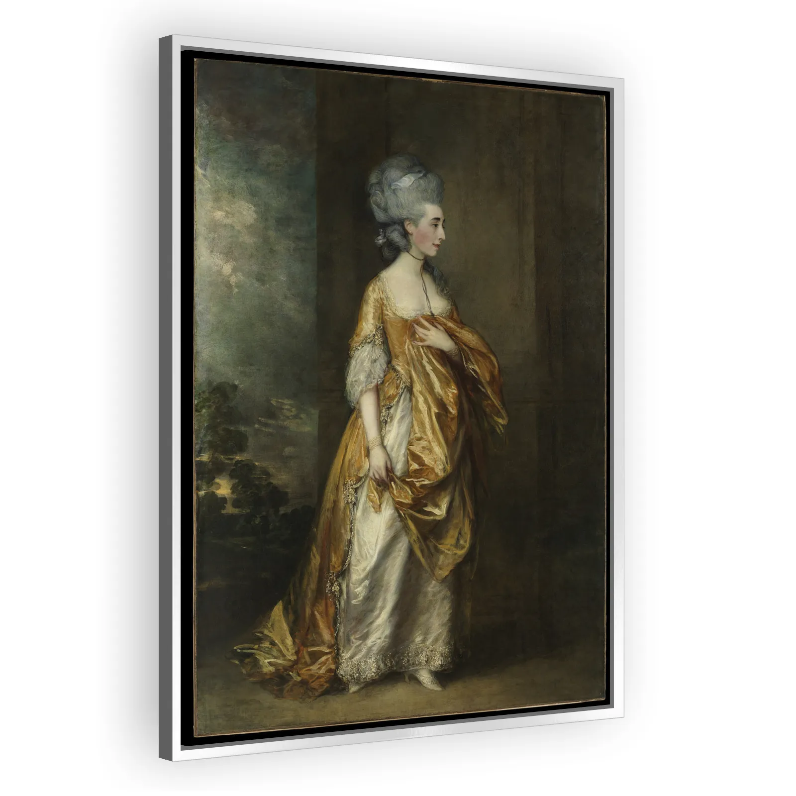 Mrs. Grace Dalrymple Elliott (1754?–1823) by Thomas Gainsborough - view 4 thumbnail