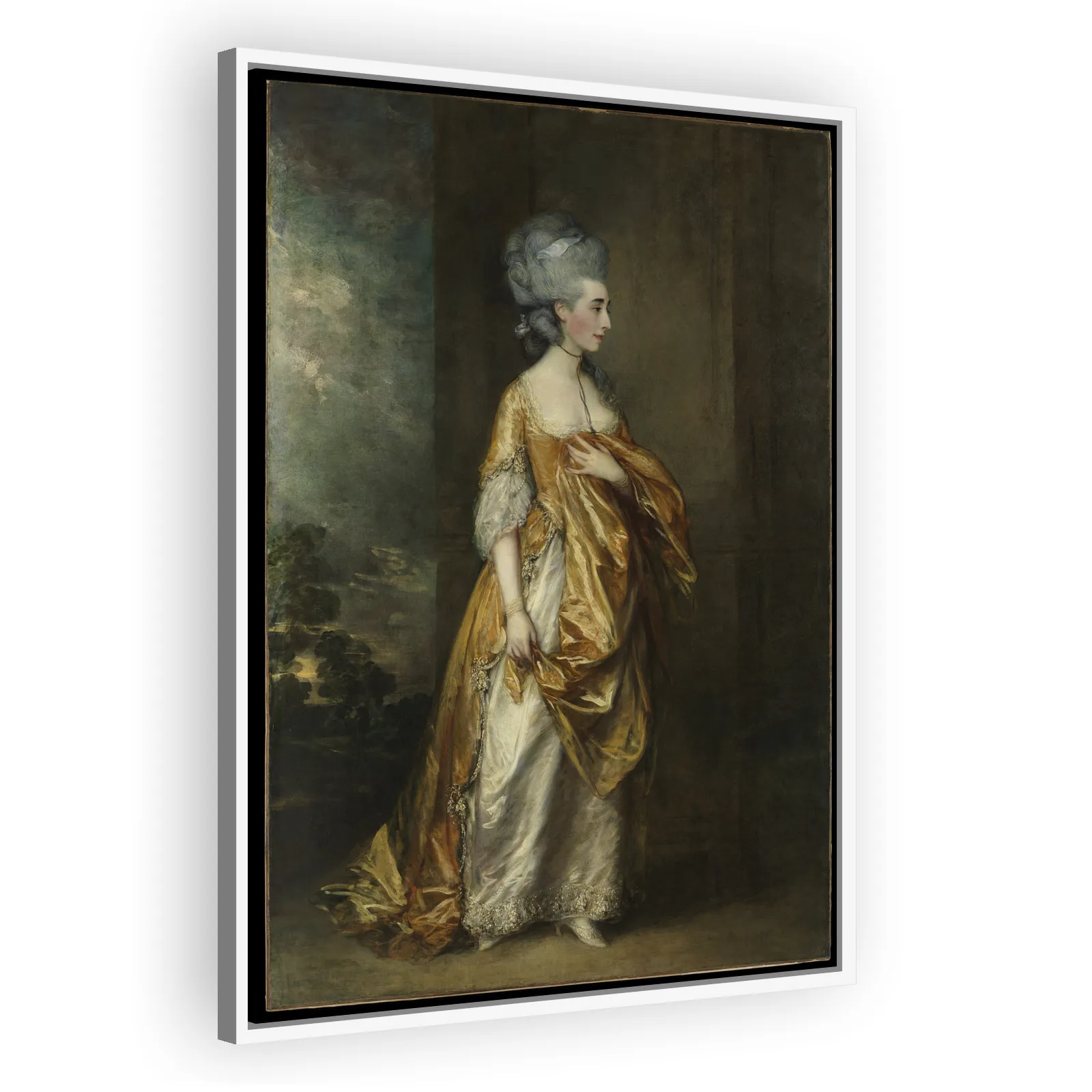 Mrs. Grace Dalrymple Elliott (1754?–1823) by Thomas Gainsborough - view 5 thumbnail