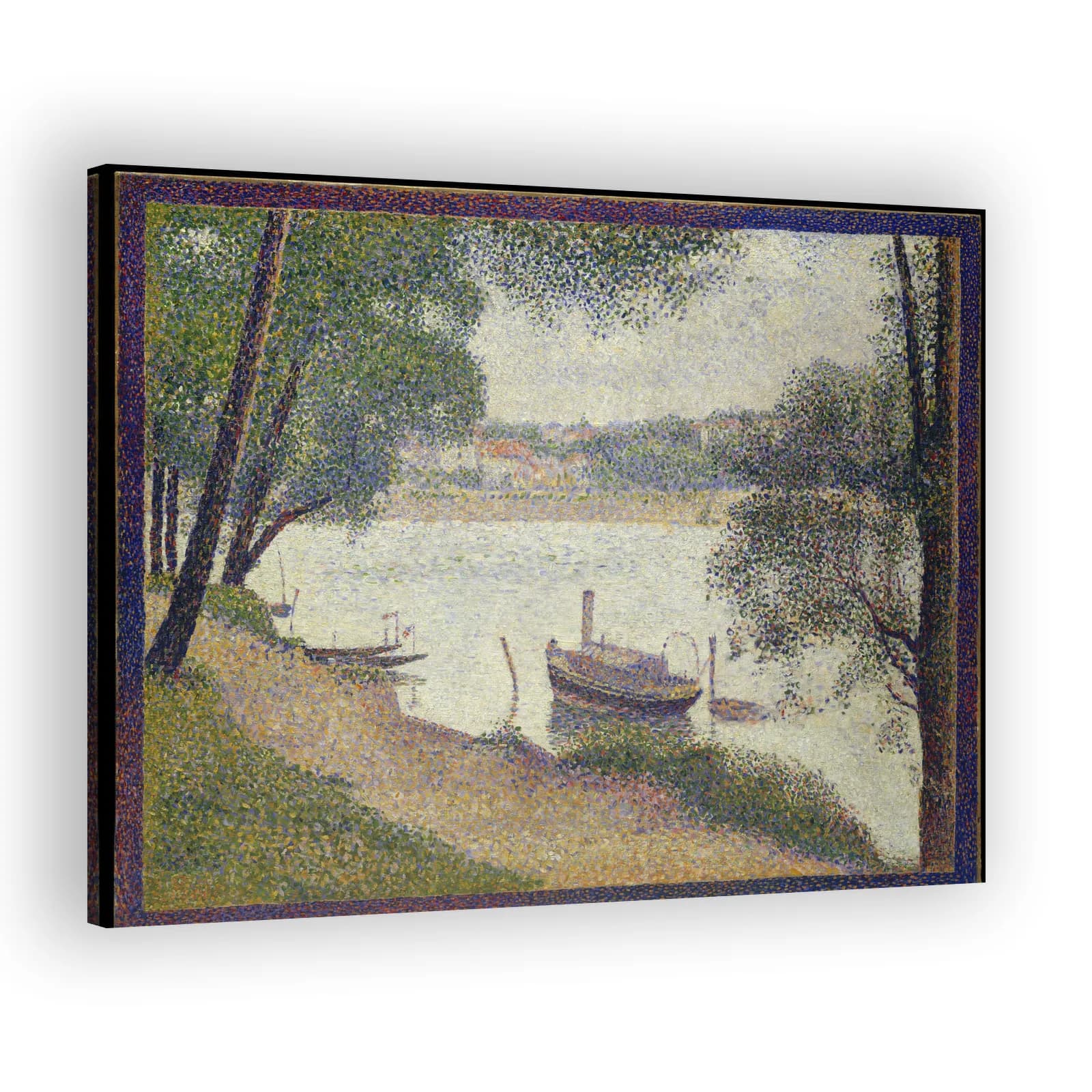Gray Weather, Grande Jatte by Georges Seurat - view 2 thumbnail