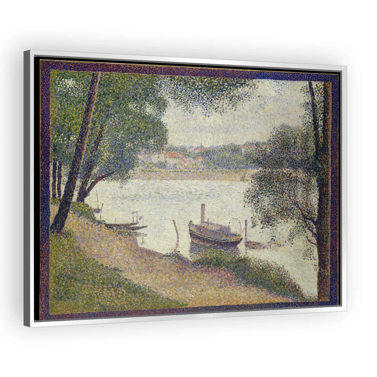 Gray Weather, Grande Jatte by Georges Seurat - view 4 thumbnail