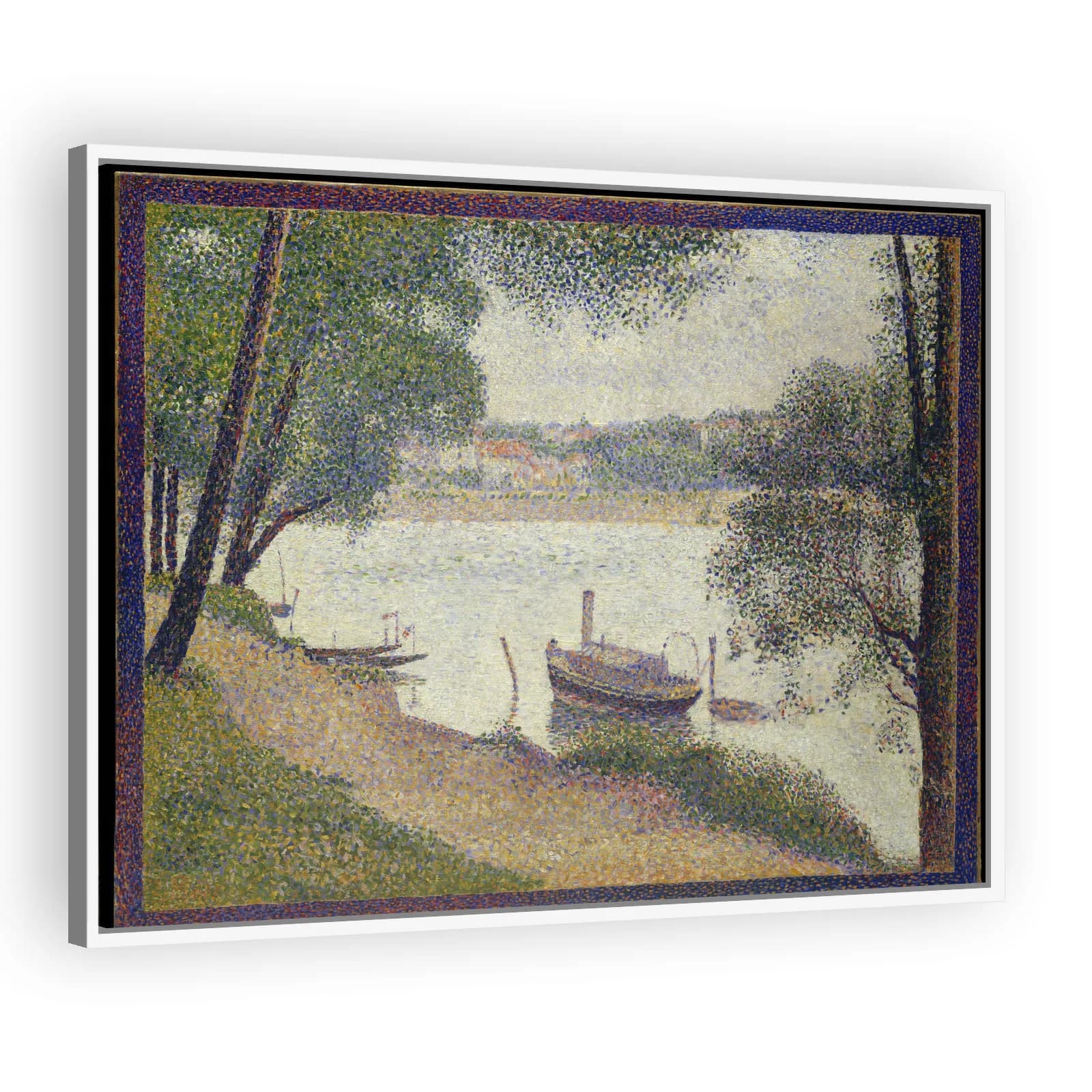 Gray Weather, Grande Jatte by Georges Seurat - view 5 thumbnail