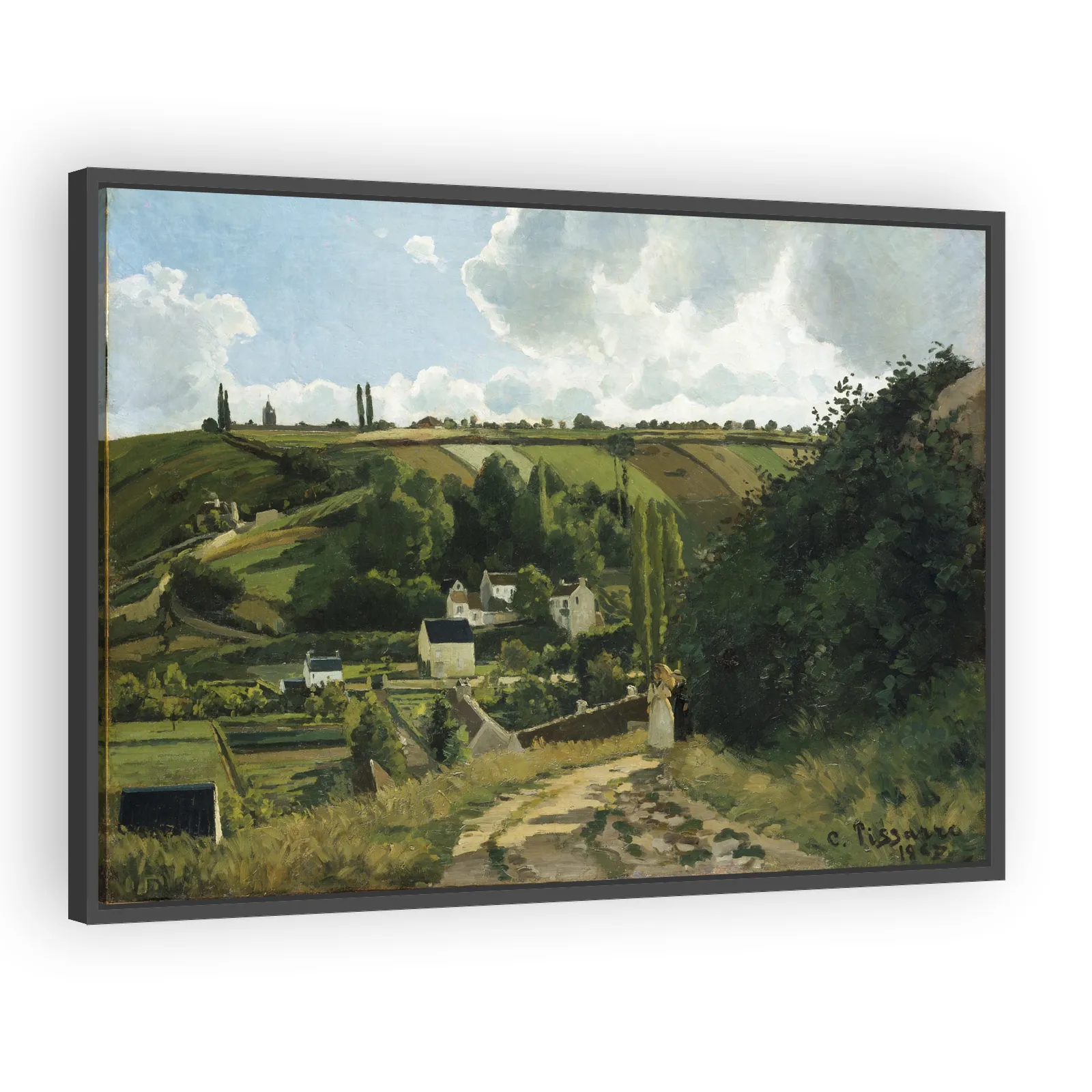 Jalais Hill, Pontoise by Camille Pissarro