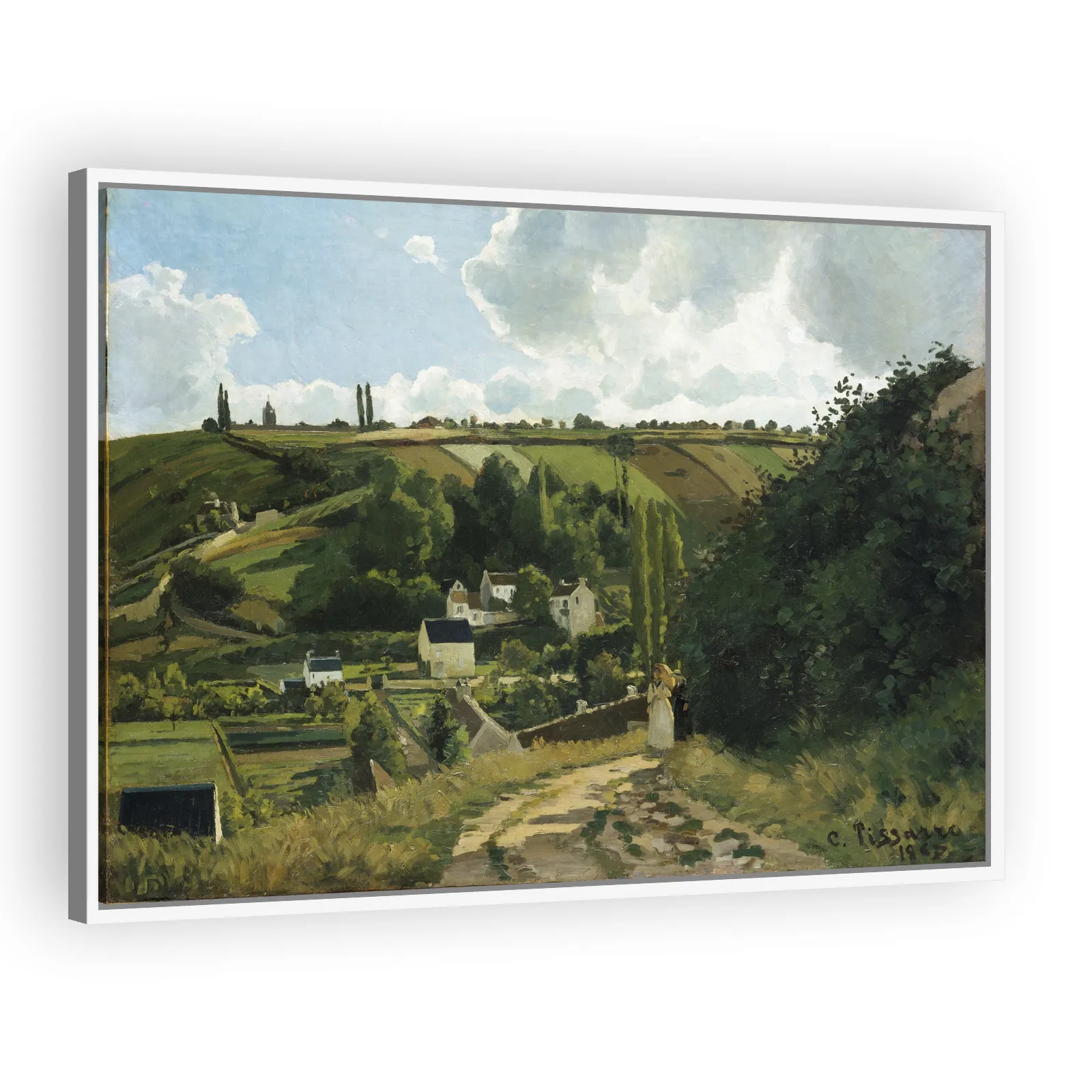 Jalais Hill, Pontoise by Camille Pissarro - view 5 thumbnail