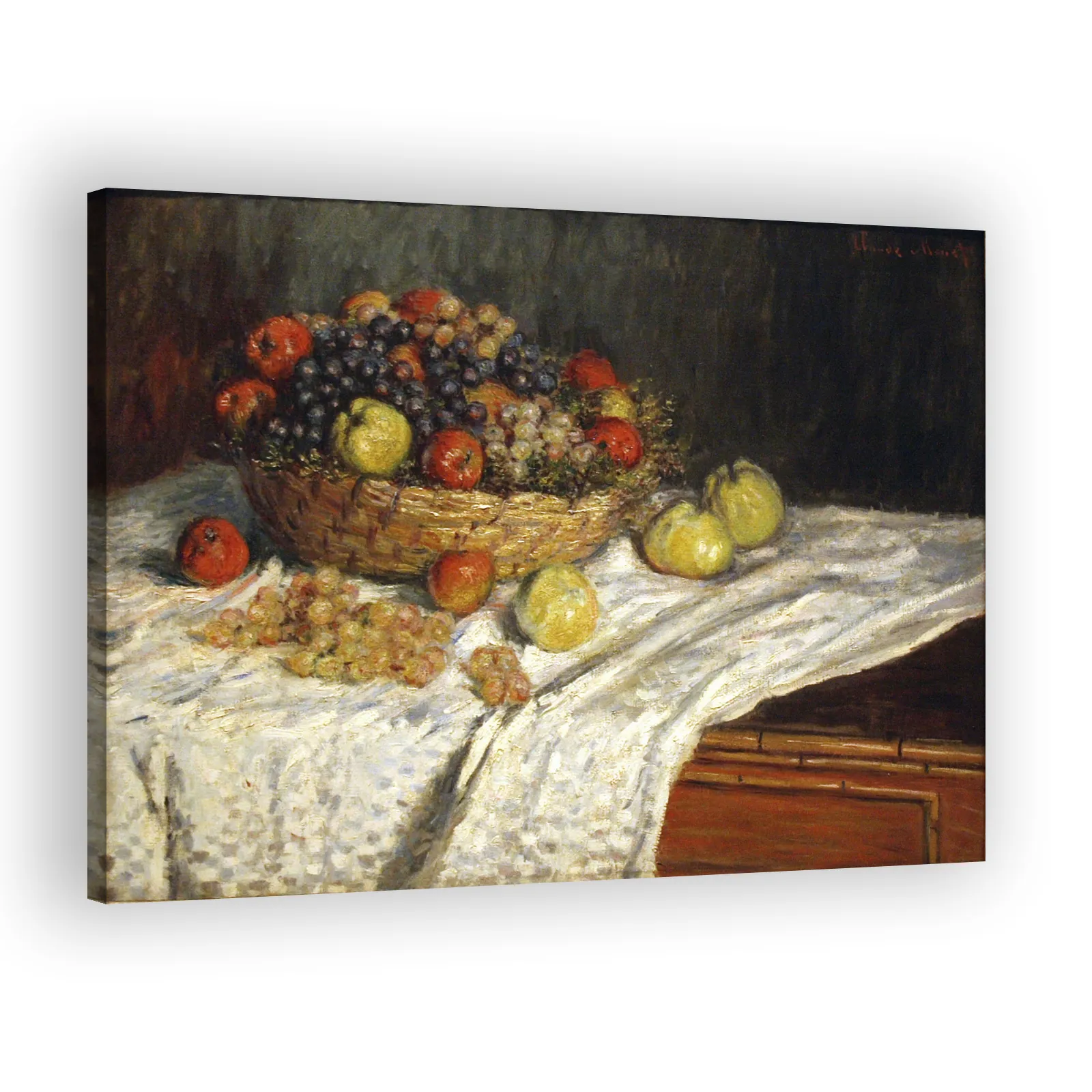 Apples and Grapes by Claude Monet - view 2 thumbnail