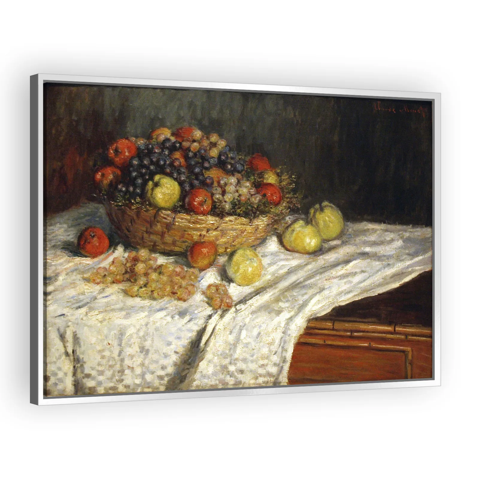 Apples and Grapes by Claude Monet - view 4 thumbnail