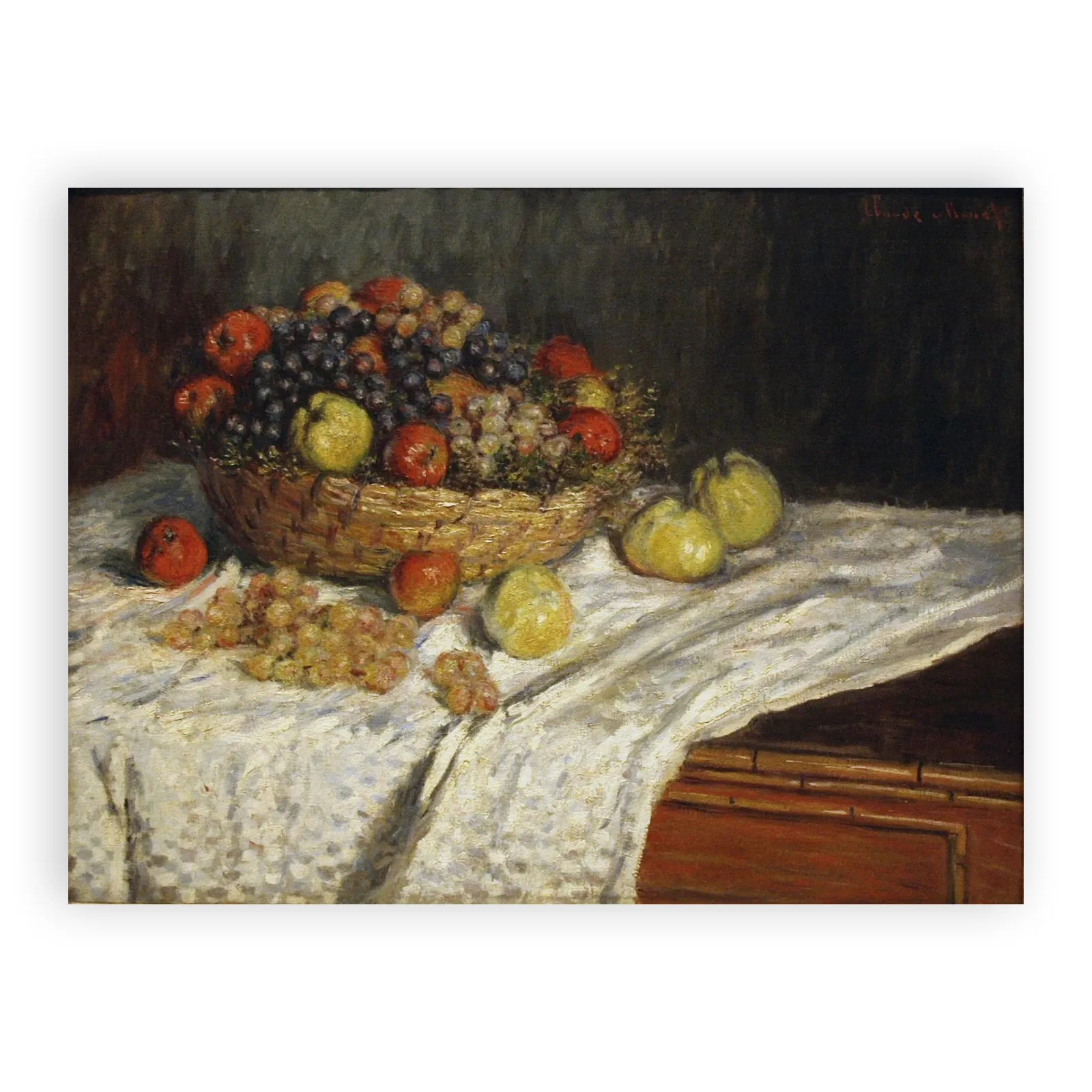 Apples and Grapes by Claude Monet - view 6 thumbnail