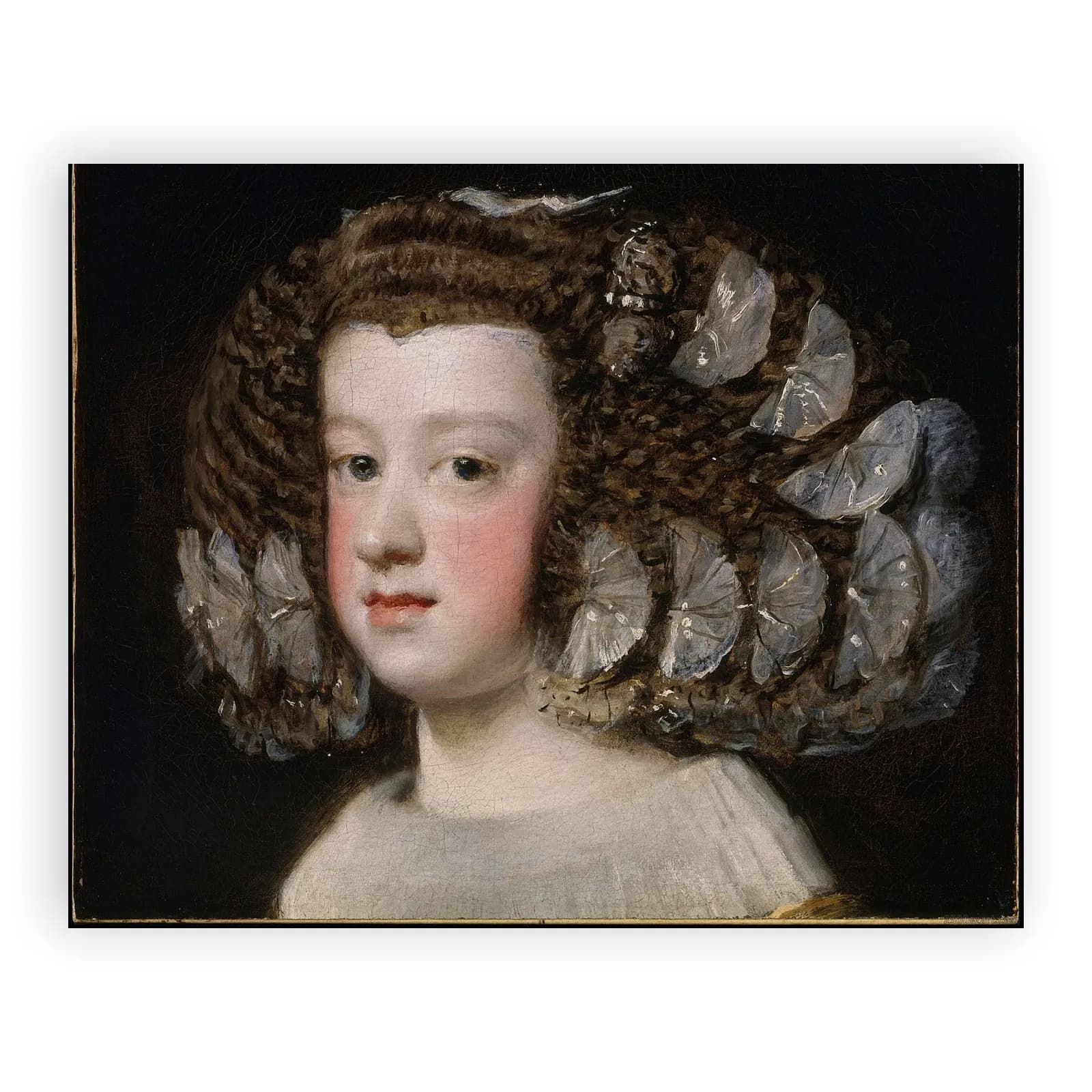 María Teresa, Infanta of Spain by Diego Velazquez - view 6 thumbnail