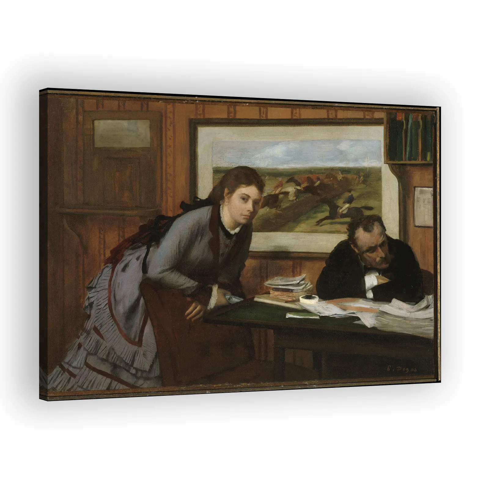 Sulking by Edgar Degas - view 2 thumbnail