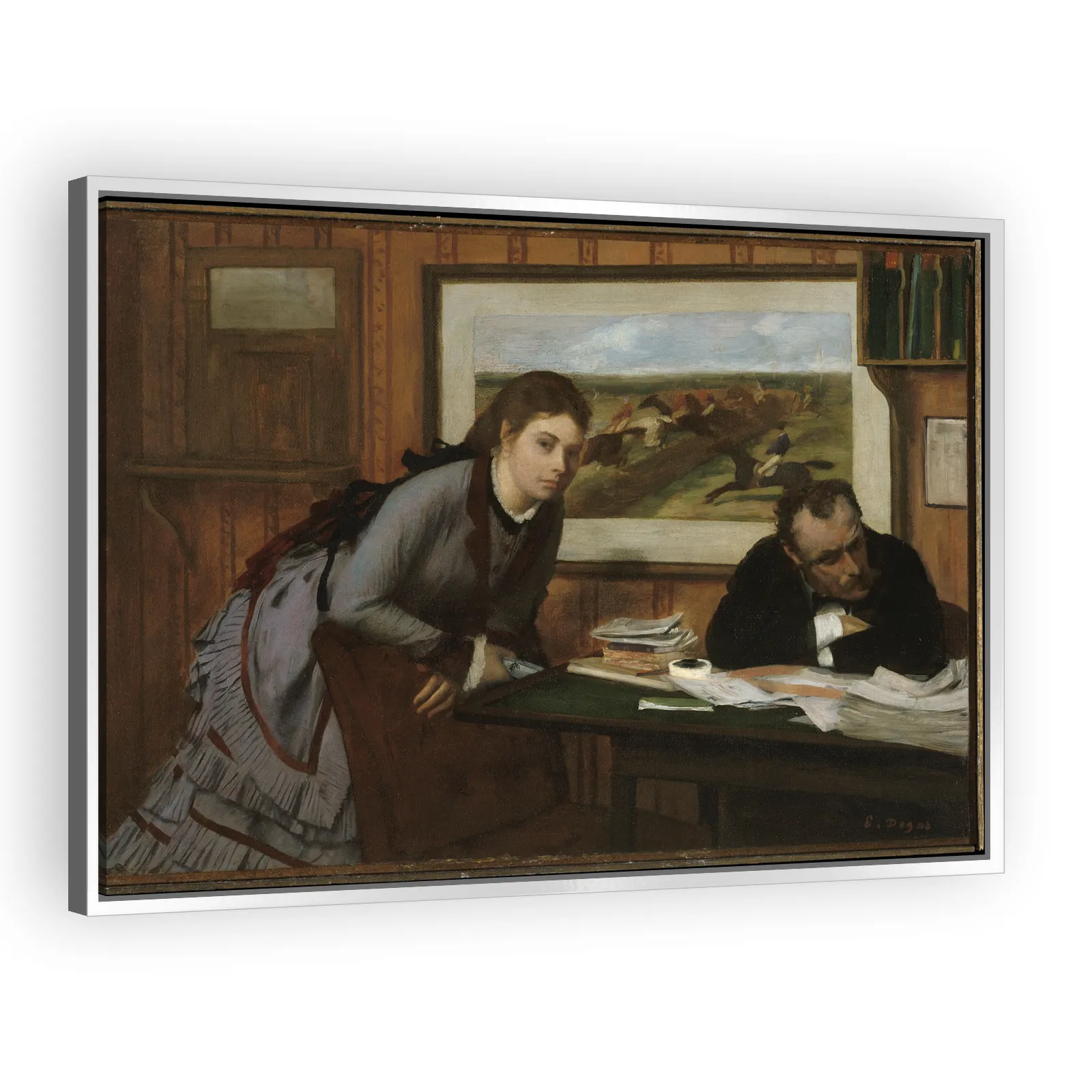 Sulking by Edgar Degas - view 4 thumbnail