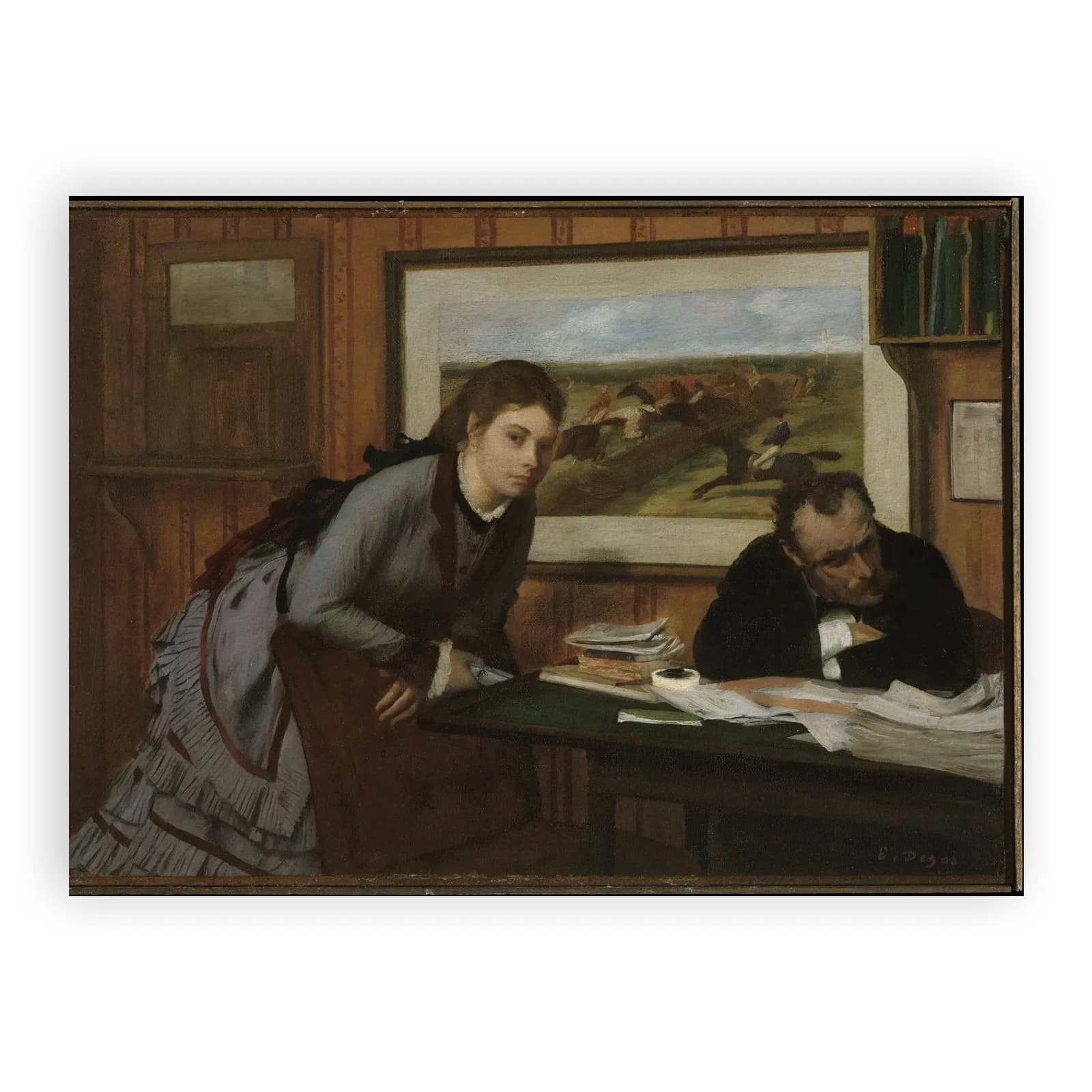 Sulking by Edgar Degas - view 6 thumbnail