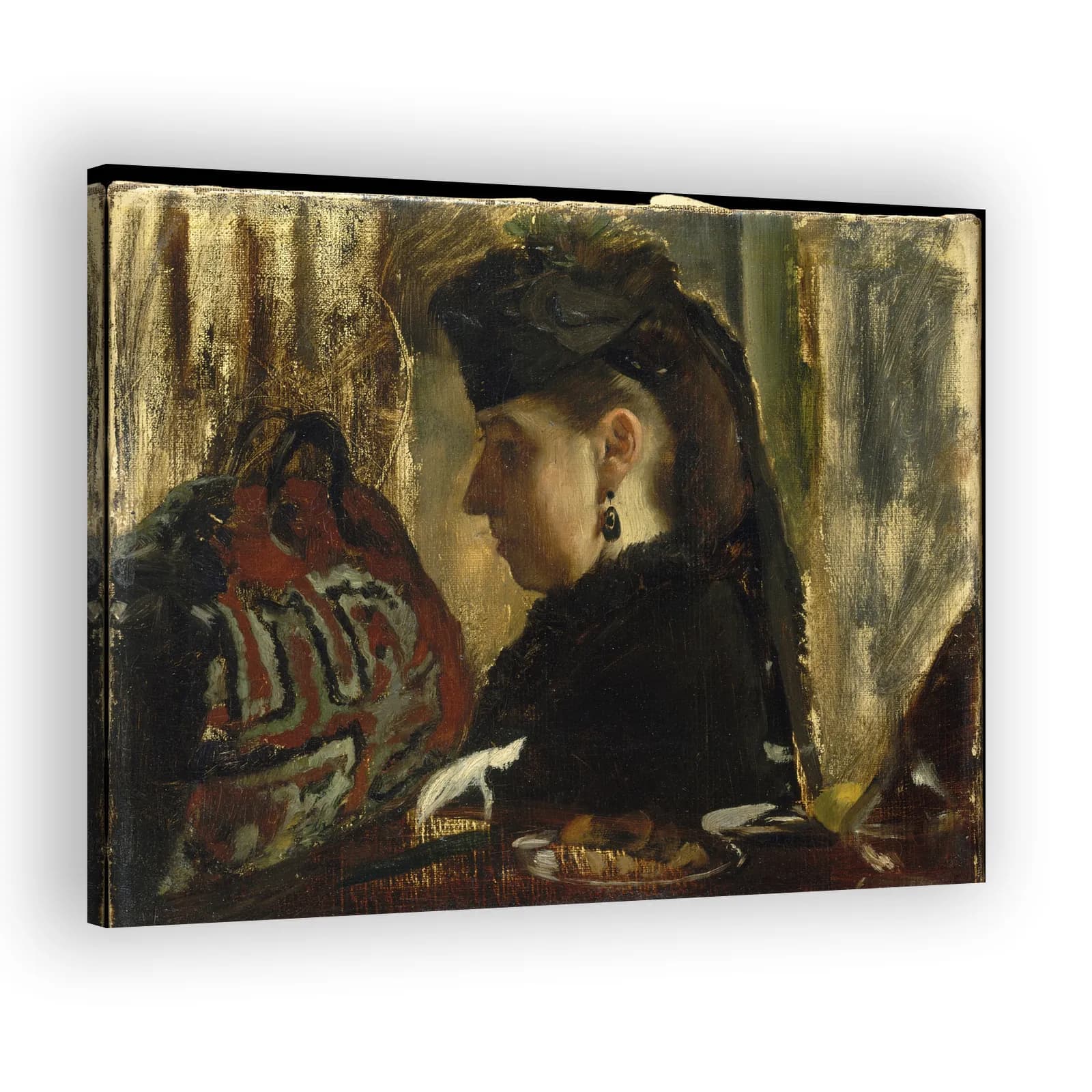 Mademoiselle Marie Dihau (1843–1935) by Edgar Degas - view 2 thumbnail
