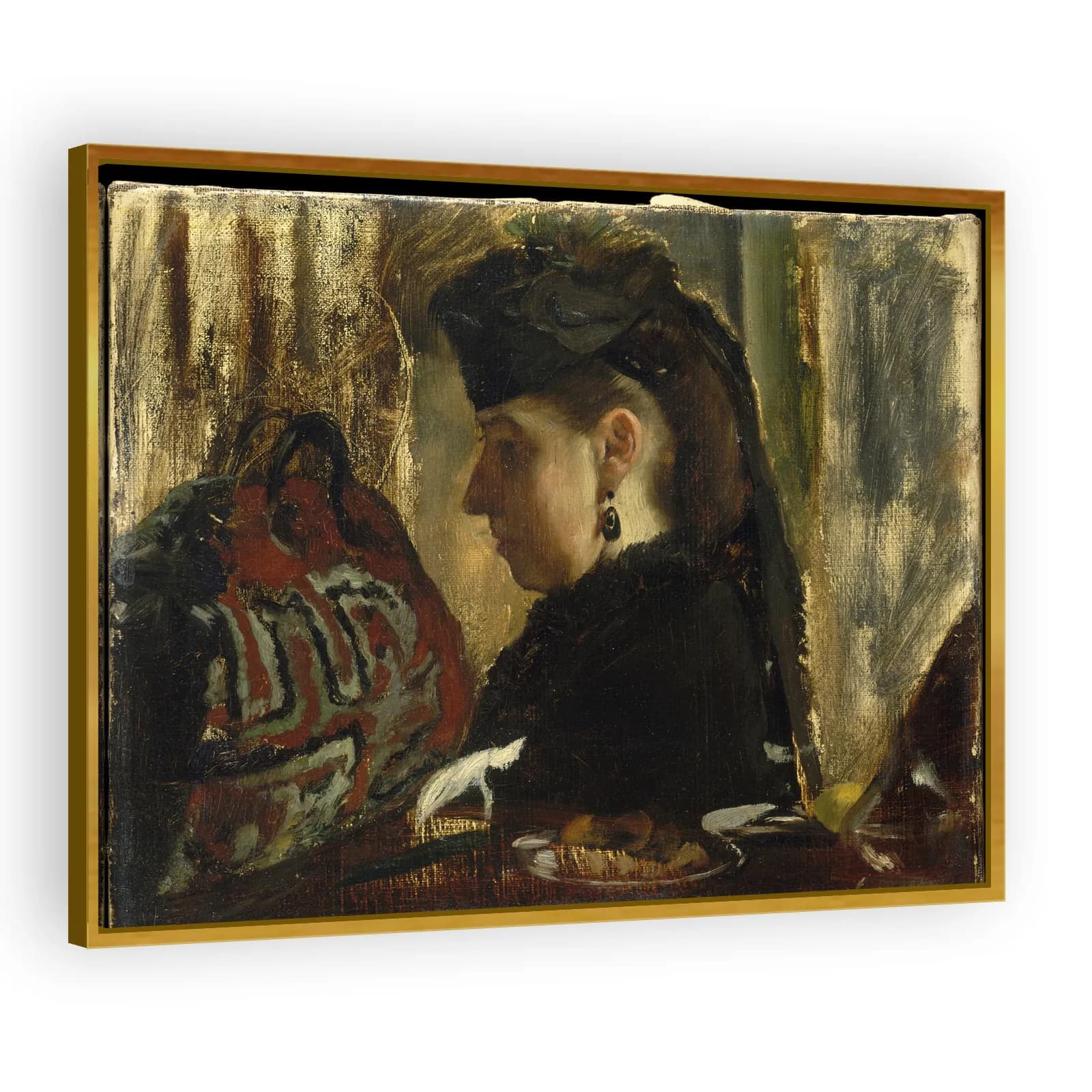 Mademoiselle Marie Dihau (1843–1935) by Edgar Degas - view 3 thumbnail