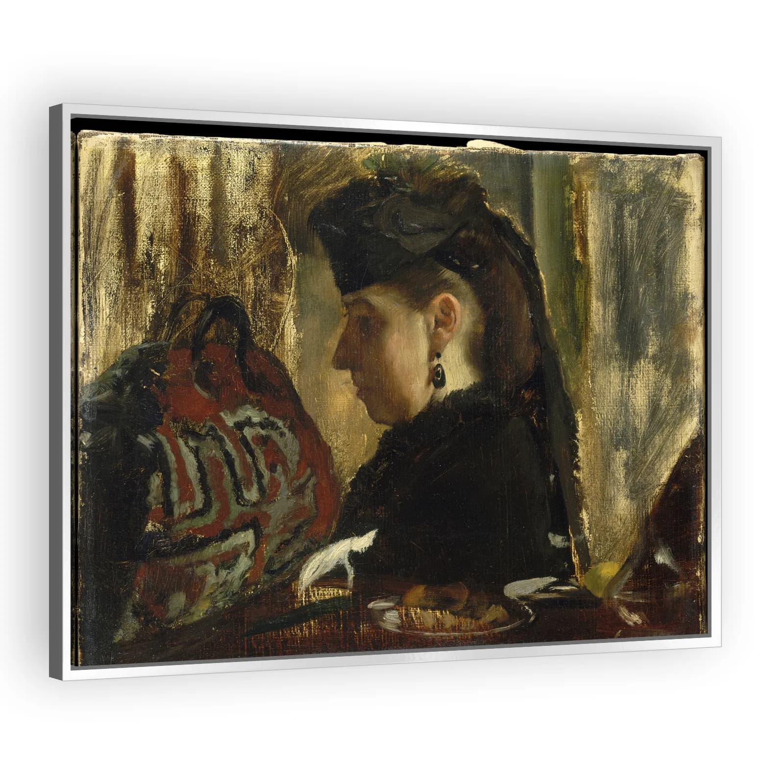 Mademoiselle Marie Dihau (1843–1935) by Edgar Degas - view 4 thumbnail