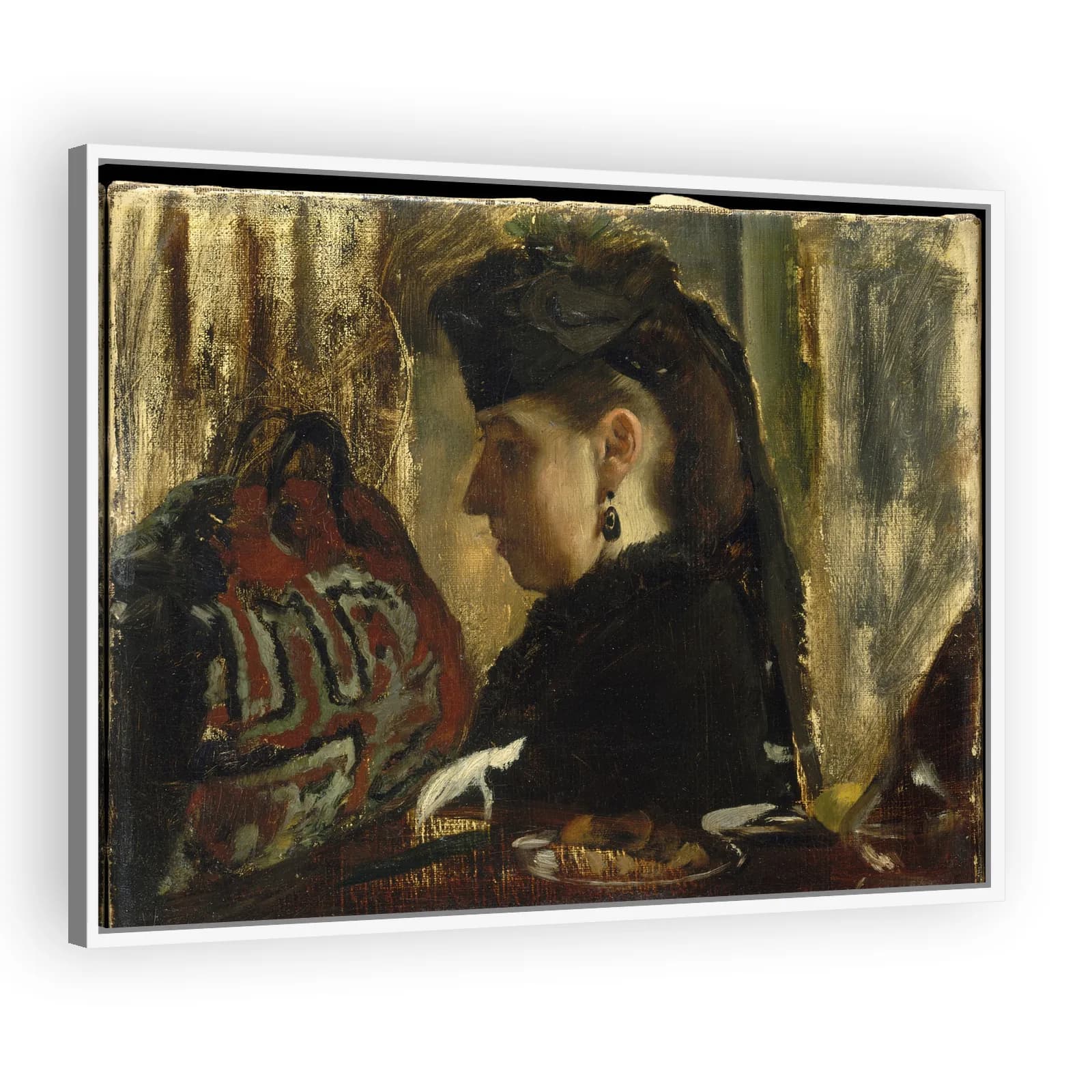 Mademoiselle Marie Dihau (1843–1935) by Edgar Degas - view 5 thumbnail