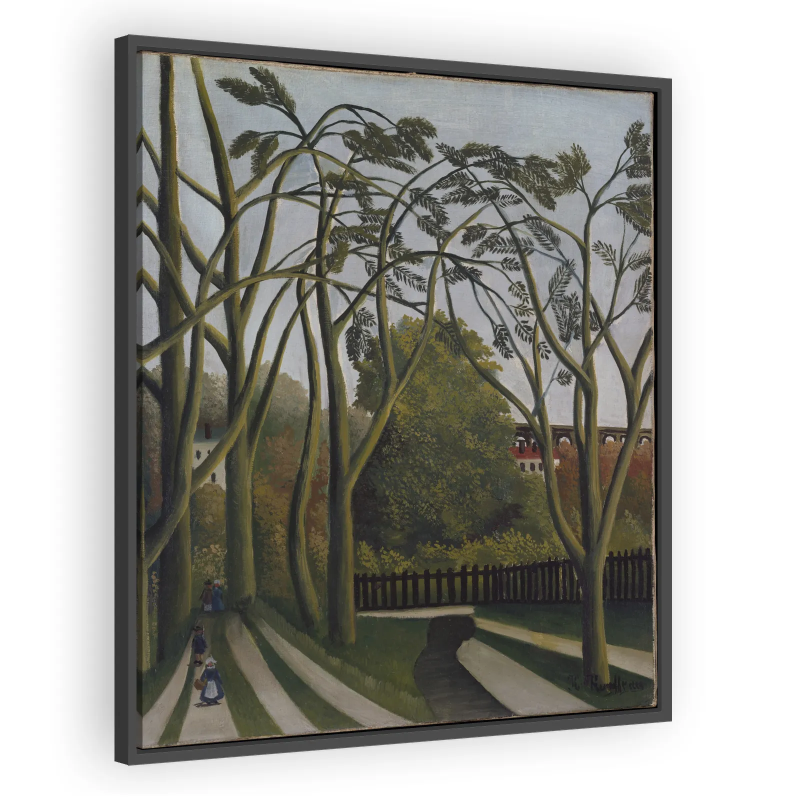 The Banks of the Bièvre near Bicêtre by Henri Rousseau