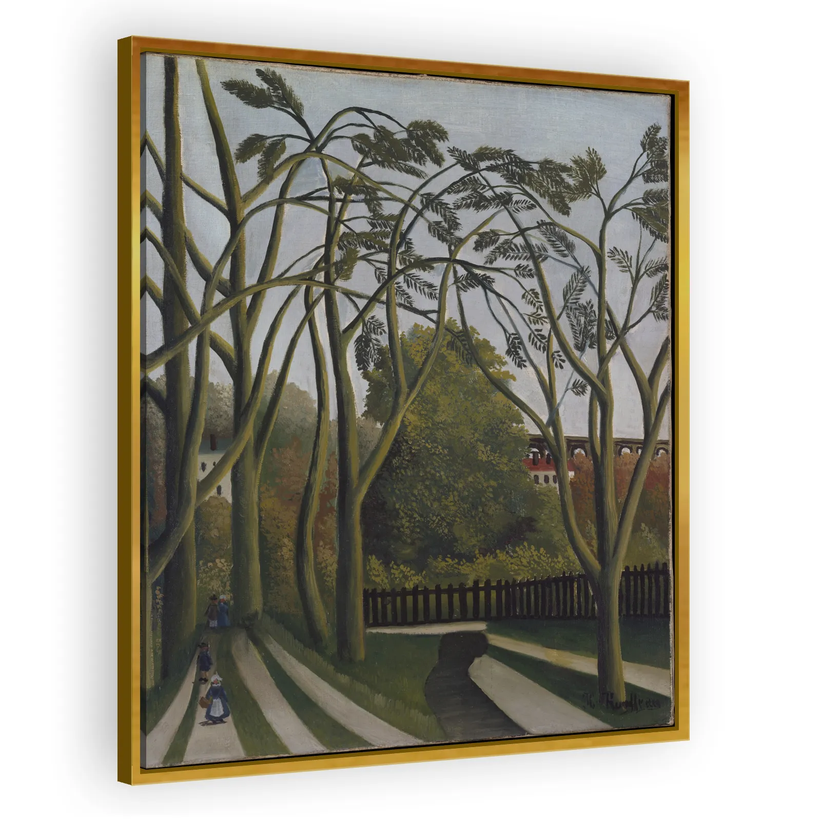 The Banks of the Bièvre near Bicêtre by Henri Rousseau - view 3 thumbnail