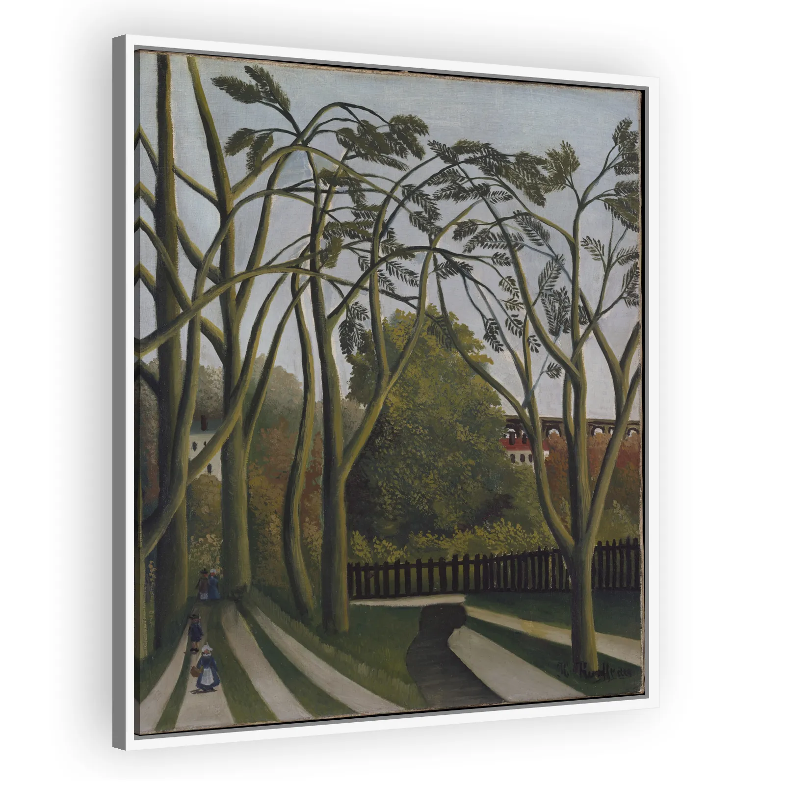 The Banks of the Bièvre near Bicêtre by Henri Rousseau - view 5 thumbnail