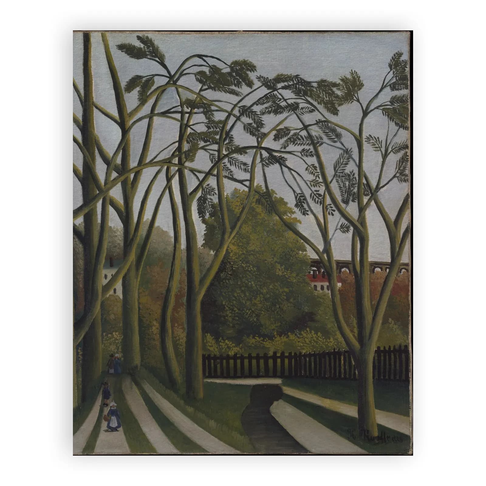 The Banks of the Bièvre near Bicêtre by Henri Rousseau - view 6 thumbnail
