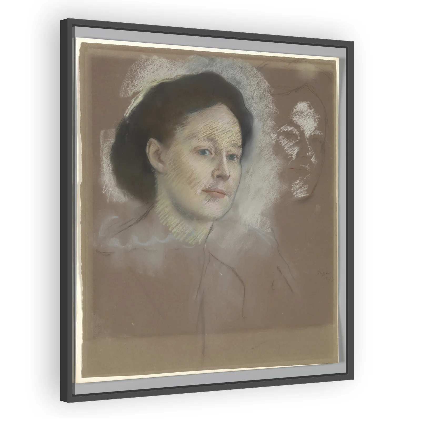 The Artist's Cousin, Probably Mrs. William Bell (Mathilde Musson) by Edgar Degas