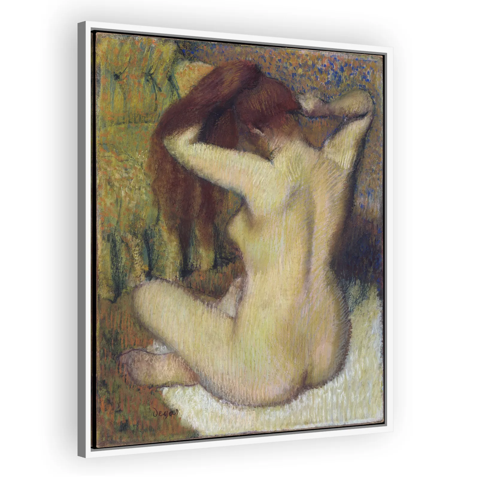Woman Combing Her Hair by Edgar Degas - view 5 thumbnail