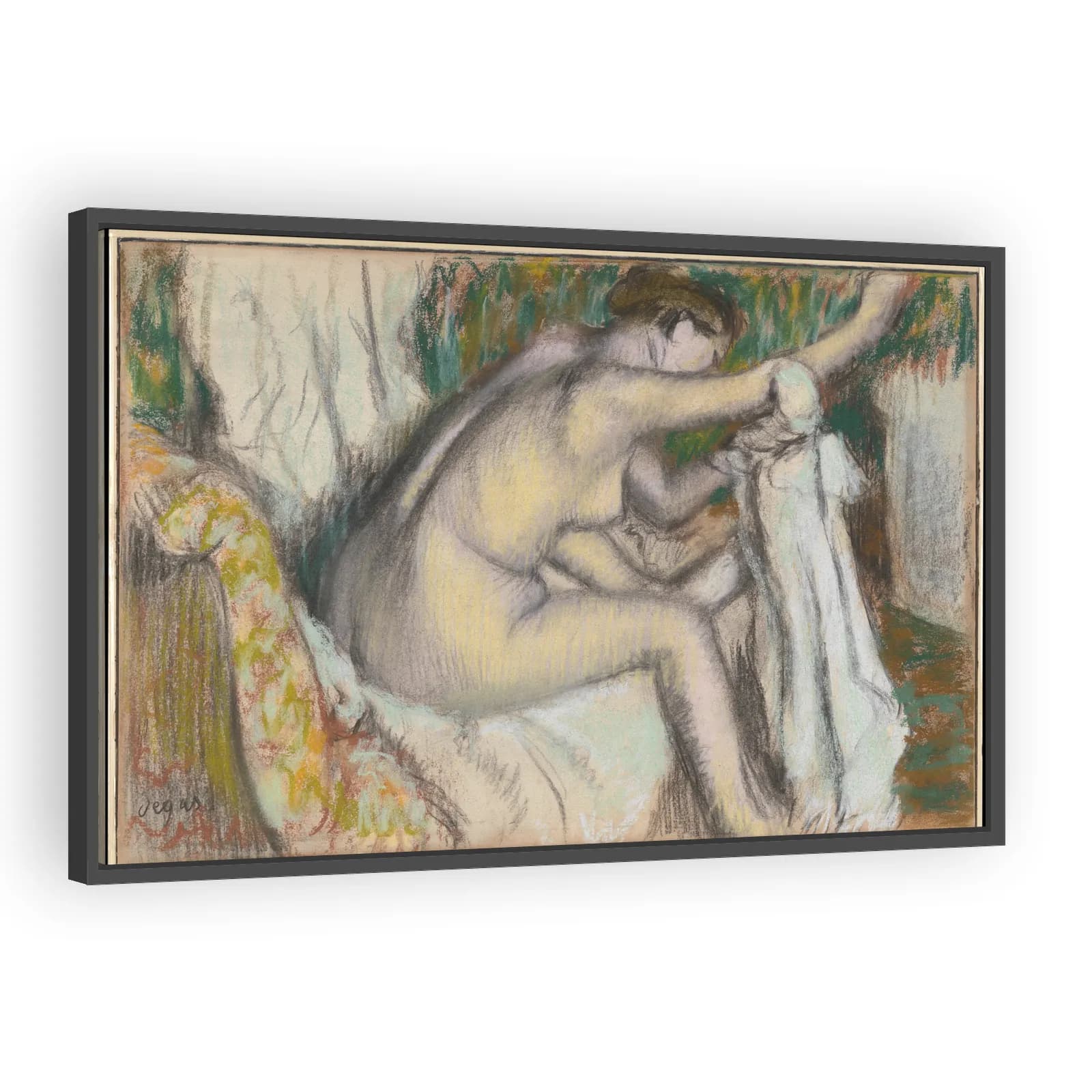 Woman Drying Her Arm by Edgar Degas