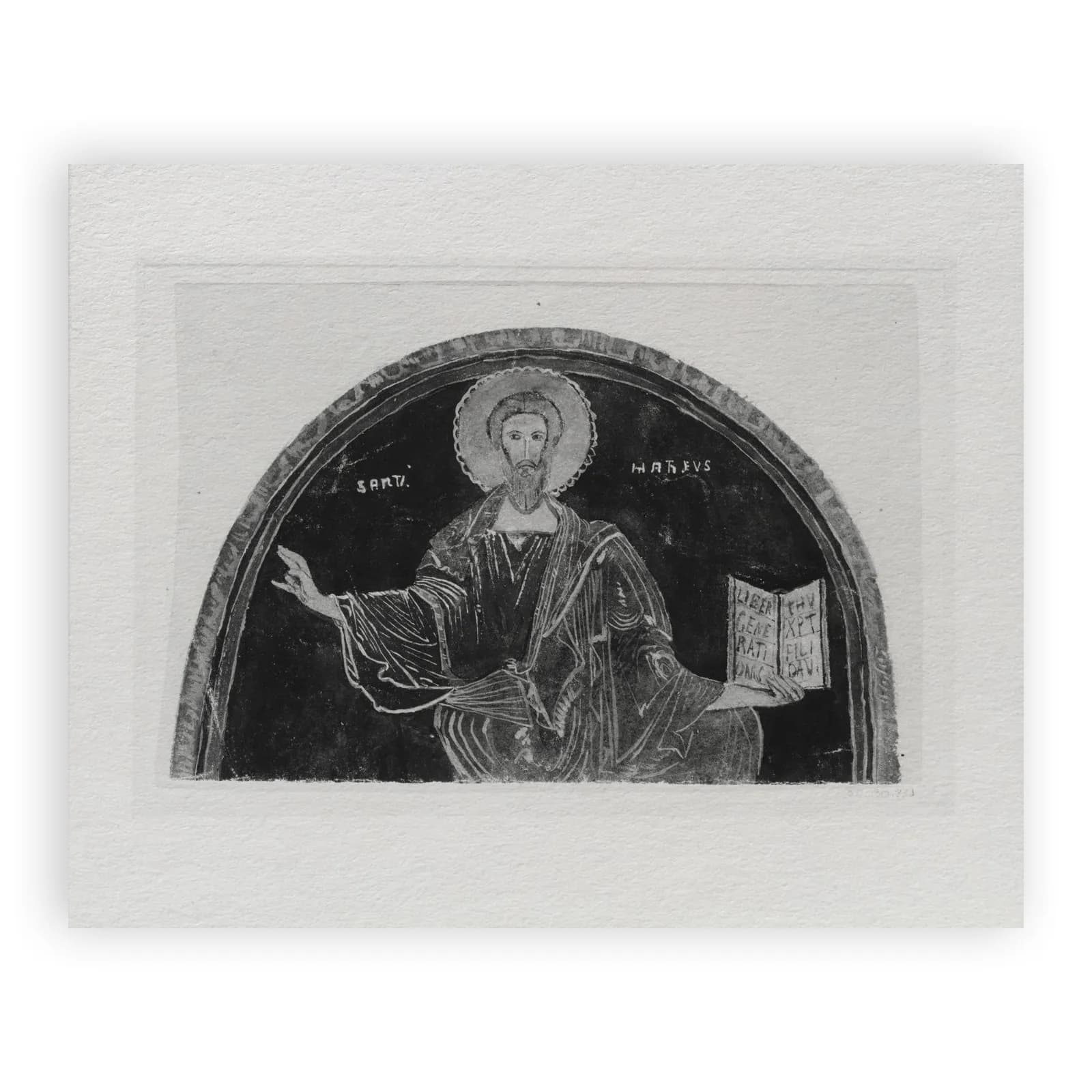 Saint Matthew, Salerno Cathedral Mosaic by John Singer Sargent - view 6 thumbnail