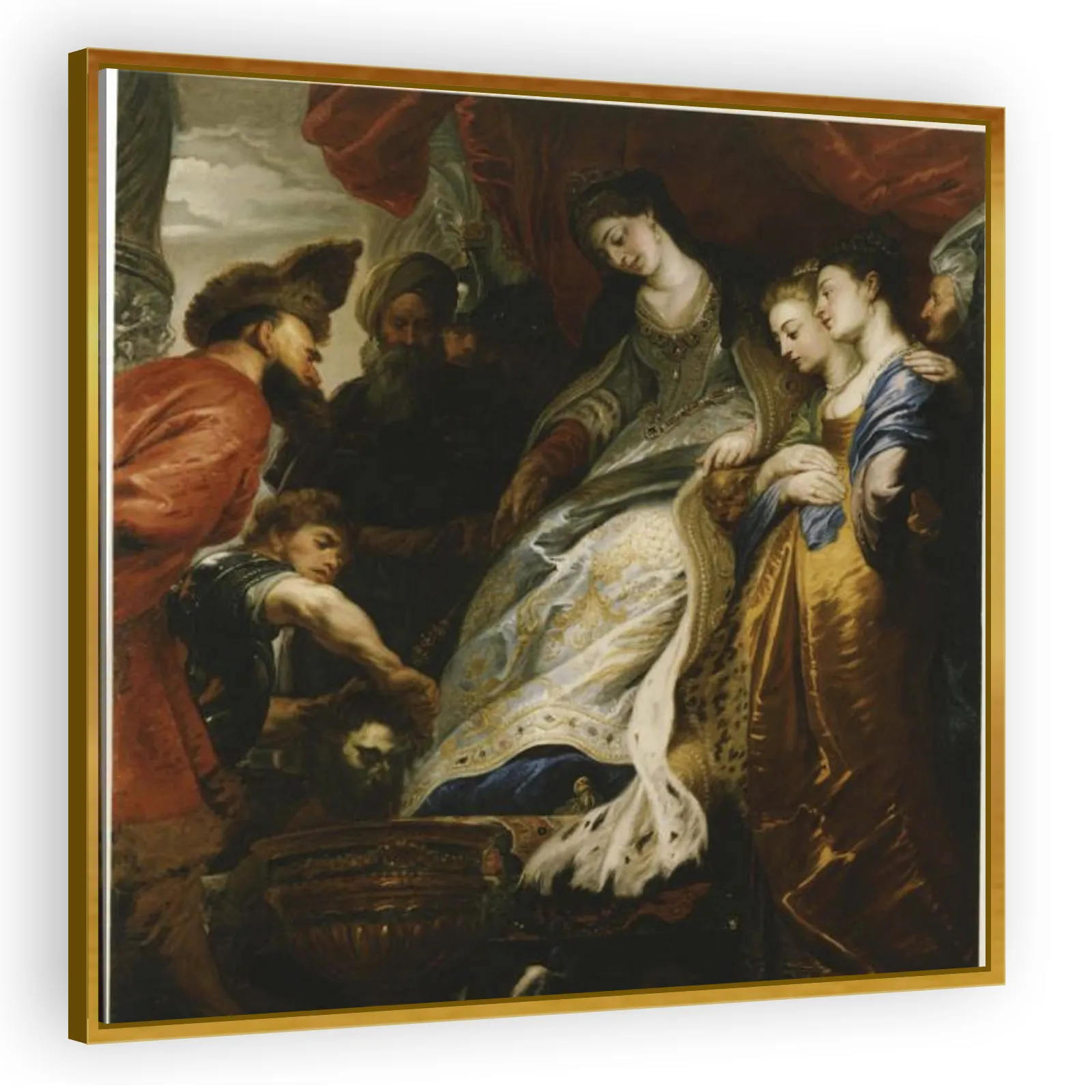 Tomyris and Cyrus (Herodotus, Historiae I.205-214) by Peter Paul Rubens - view 3 thumbnail