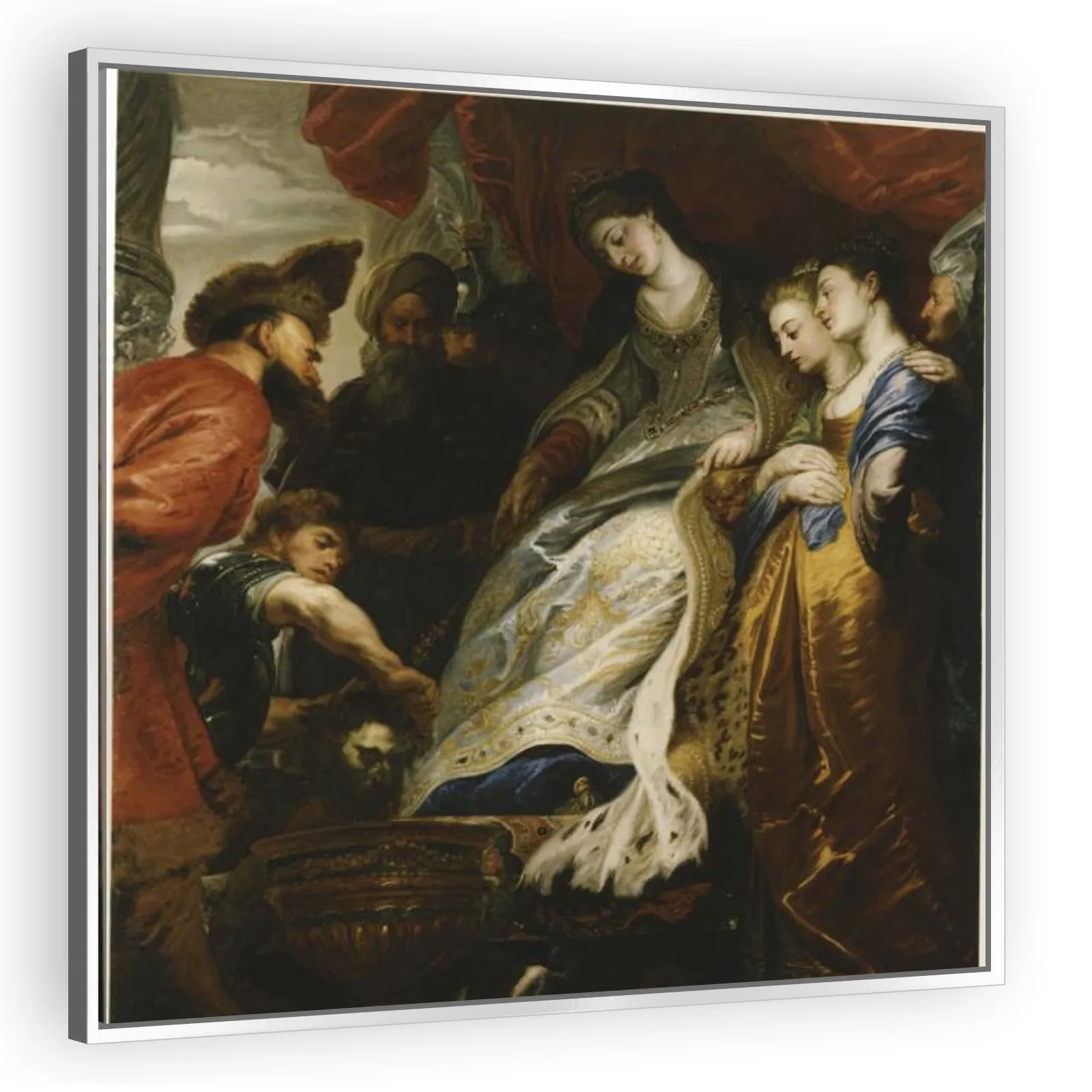 Tomyris and Cyrus (Herodotus, Historiae I.205-214) by Peter Paul Rubens - view 4 thumbnail