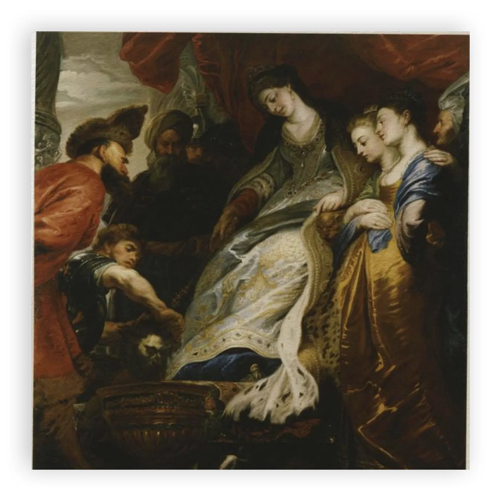 Tomyris and Cyrus (Herodotus, Historiae I.205-214) by Peter Paul Rubens - view 6 thumbnail