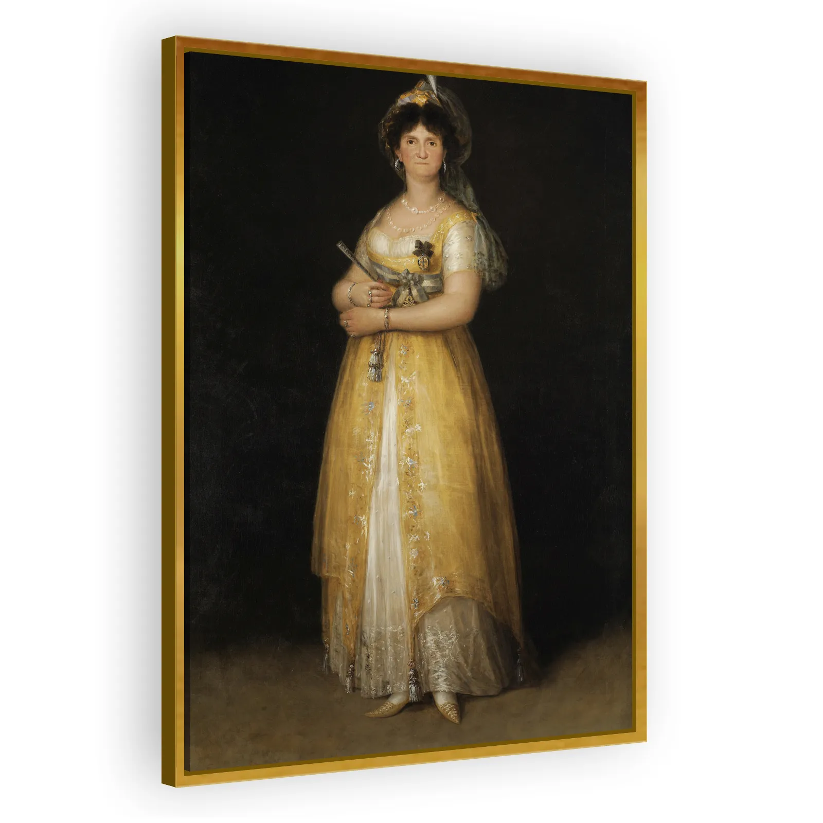 Portrait of Maria Luisa di Parma by Francisco Goya - view 3 thumbnail