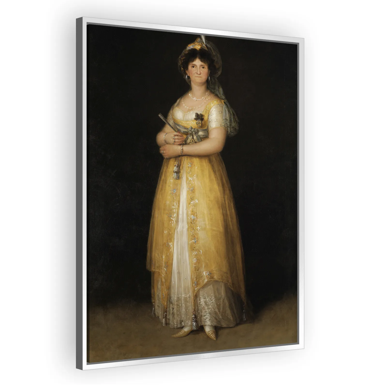 Portrait of Maria Luisa di Parma by Francisco Goya - view 4 thumbnail