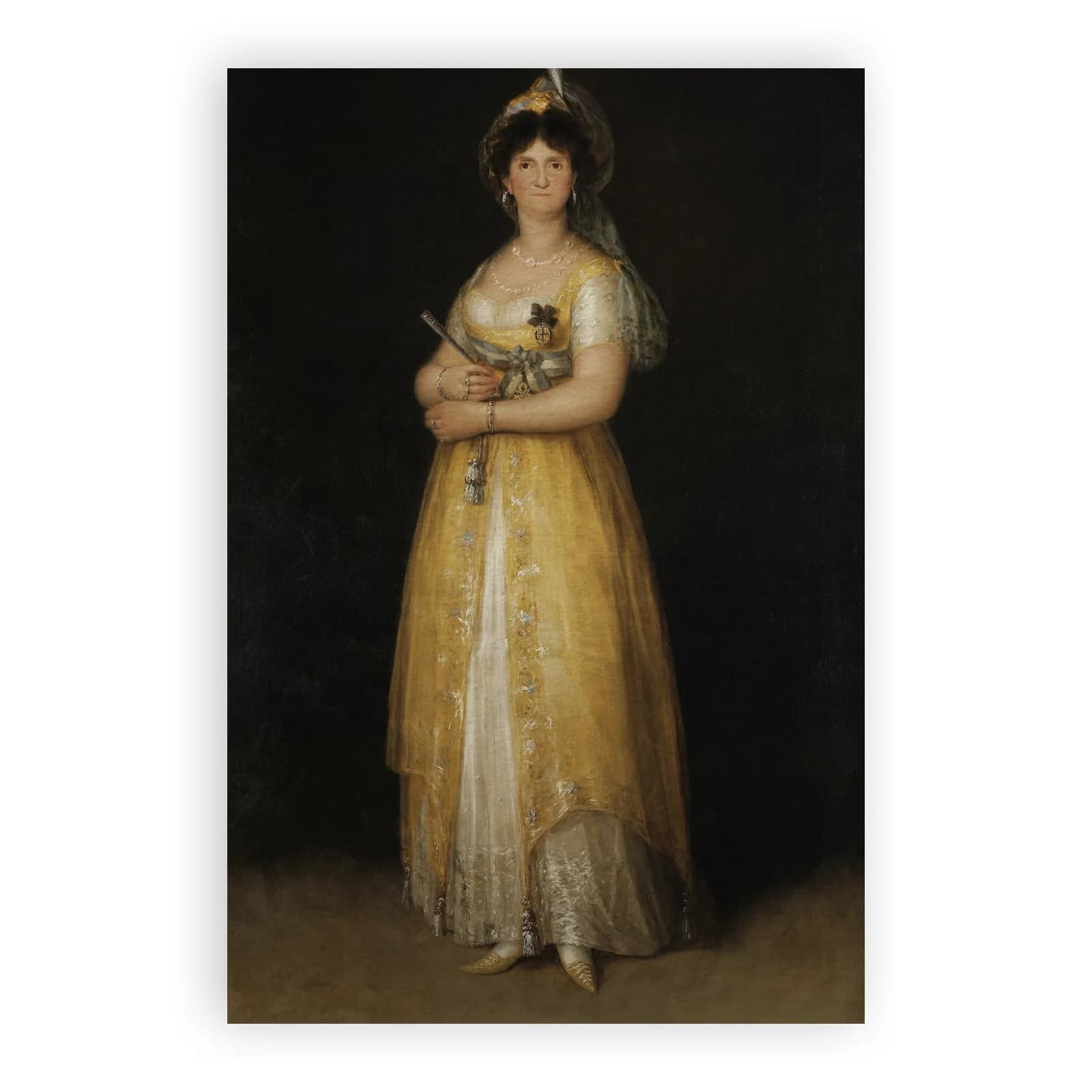 Portrait of Maria Luisa di Parma by Francisco Goya - view 6 thumbnail