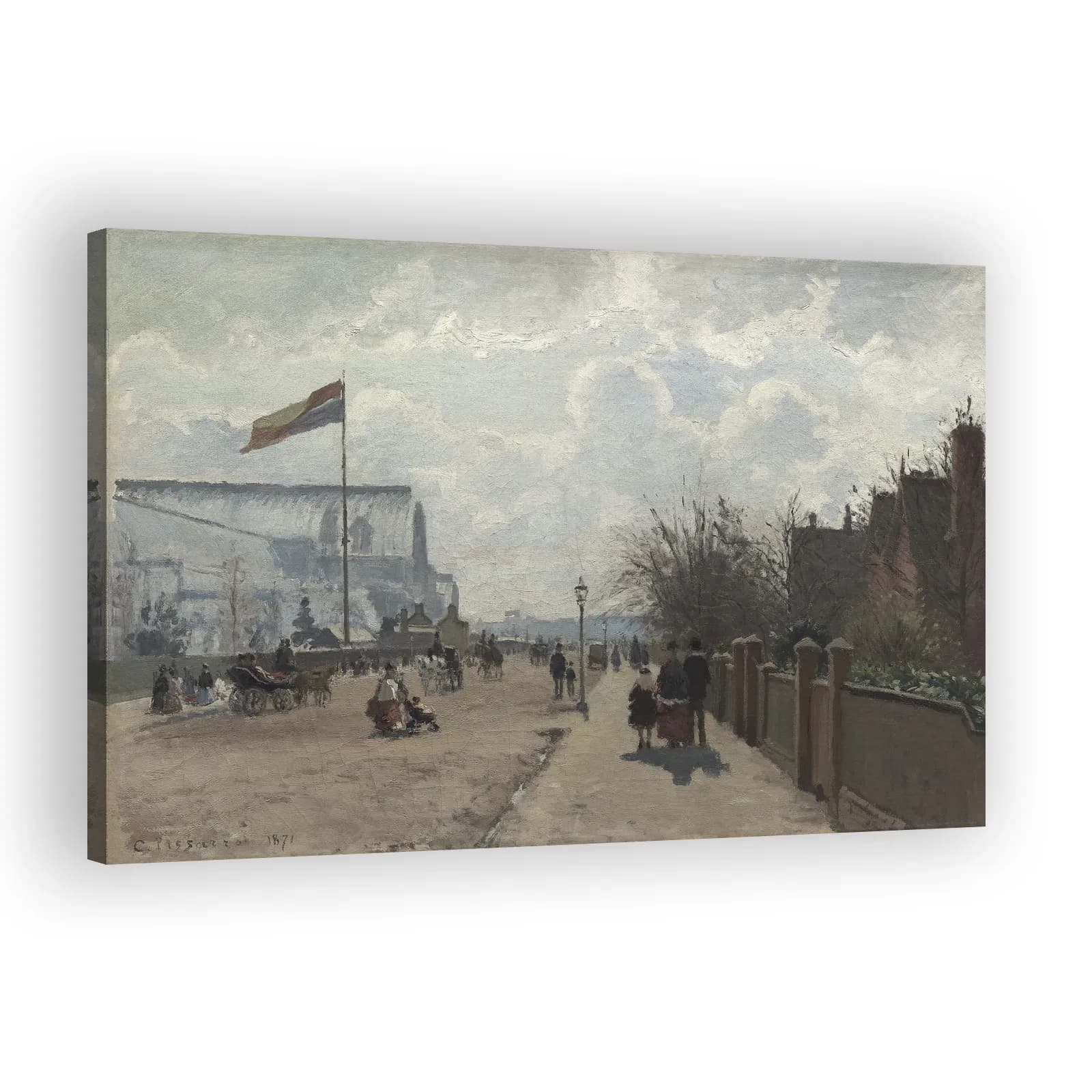 The Crystal Palace by Camille Pissarro - view 2 thumbnail