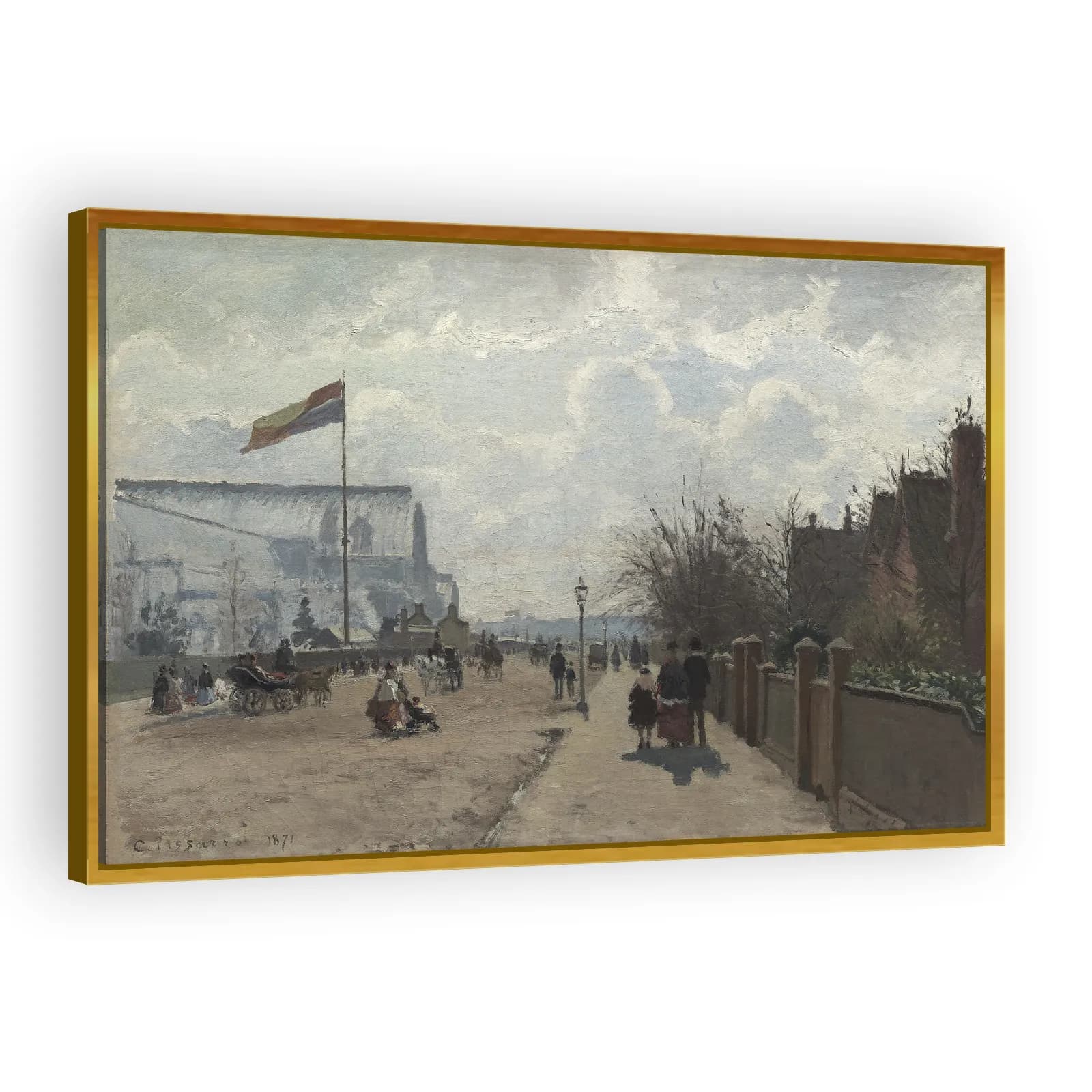 The Crystal Palace by Camille Pissarro - view 3 thumbnail