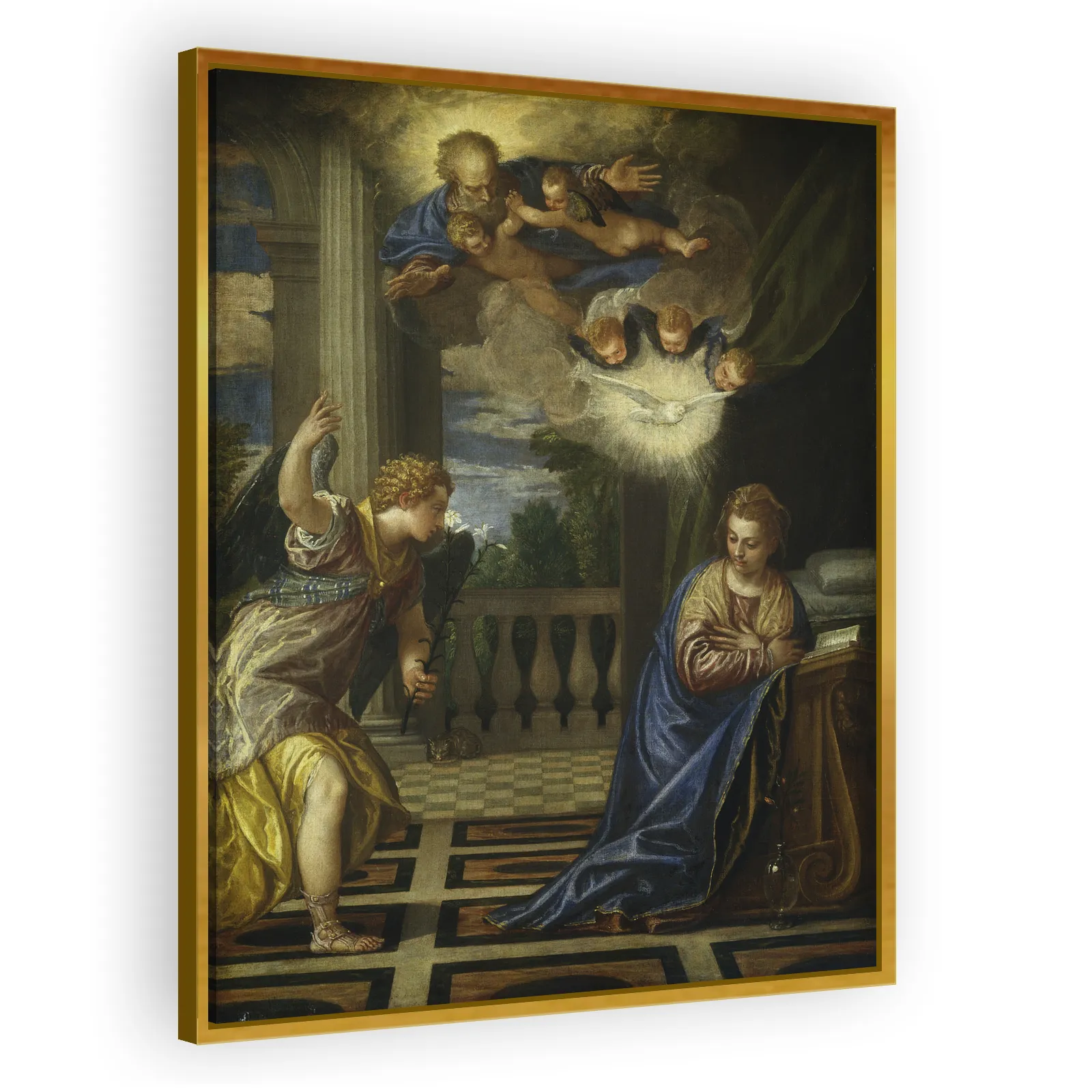 The Annunciation by Paolo Veronese - view 3 thumbnail