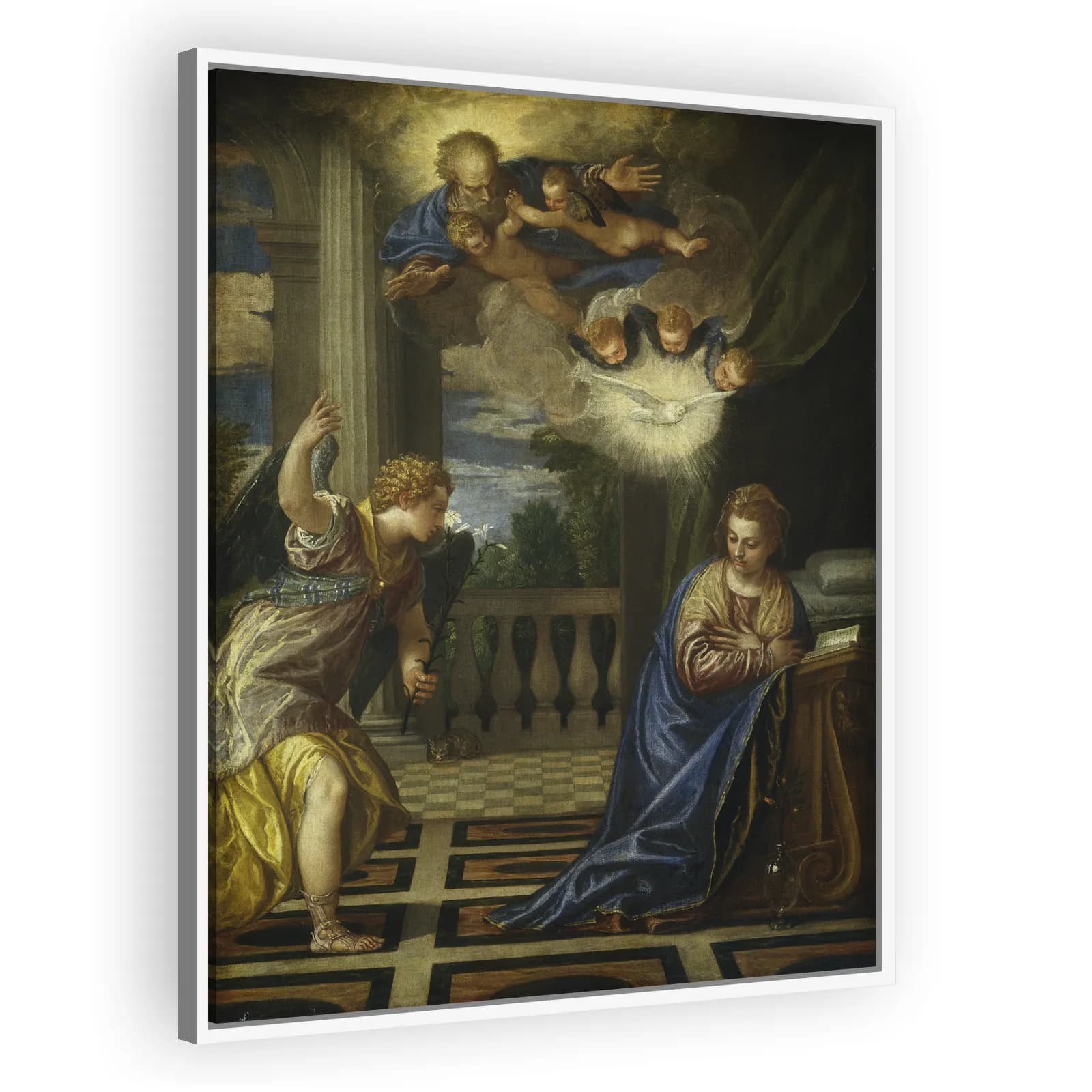 The Annunciation by Paolo Veronese - view 5 thumbnail