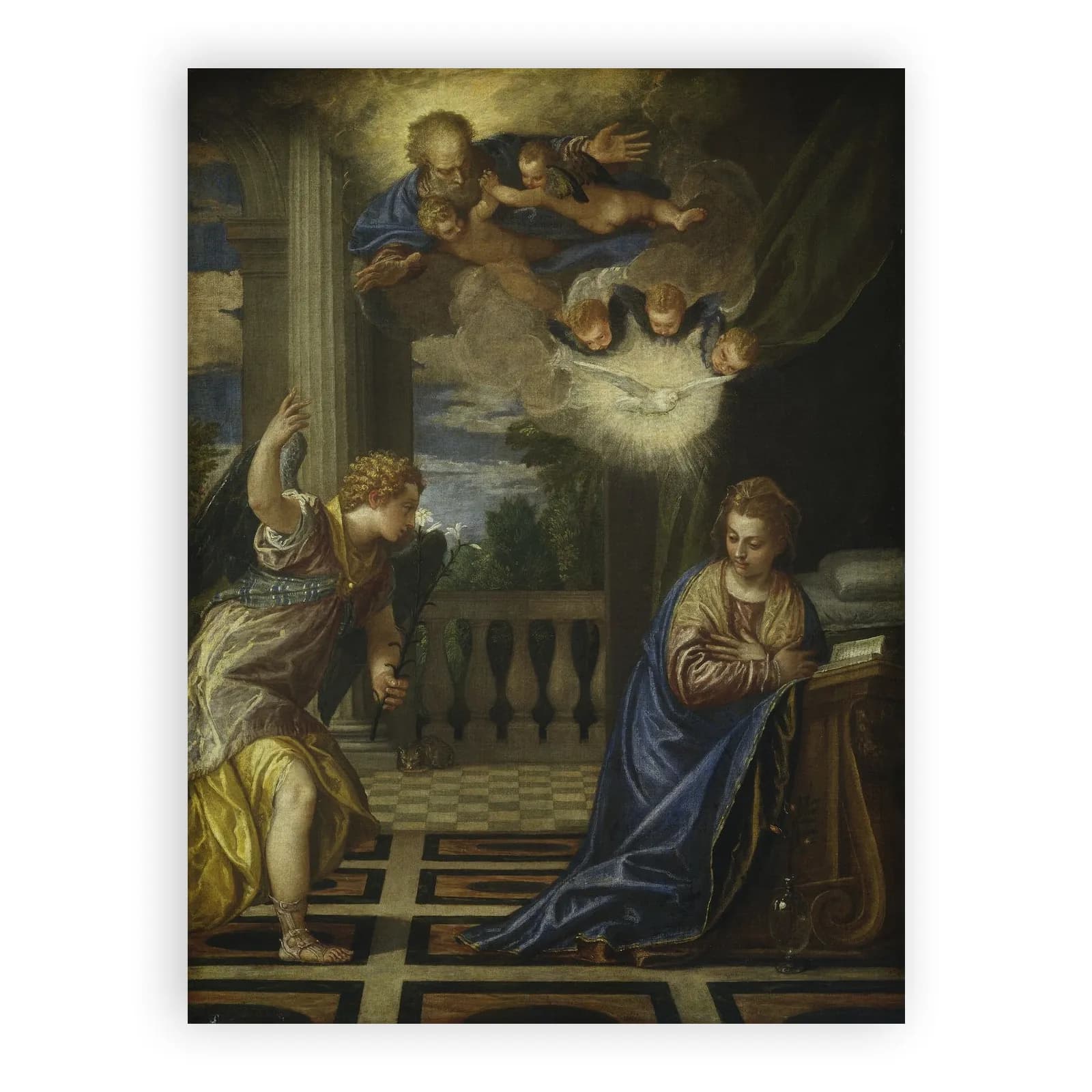 The Annunciation by Paolo Veronese - view 6 thumbnail
