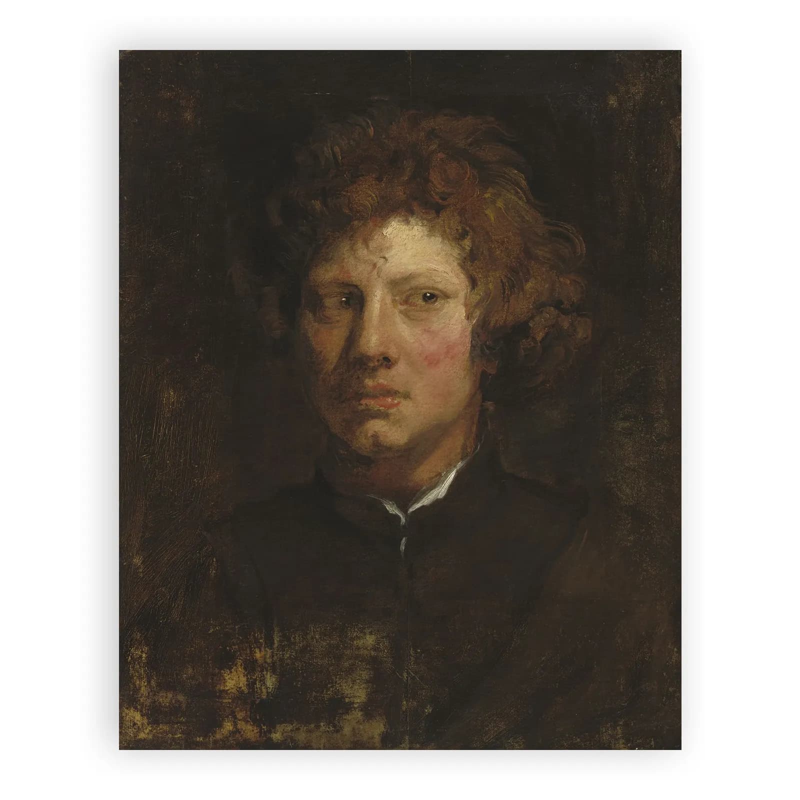 Head of a Young Man by Anthony Van Dyck - view 6 thumbnail