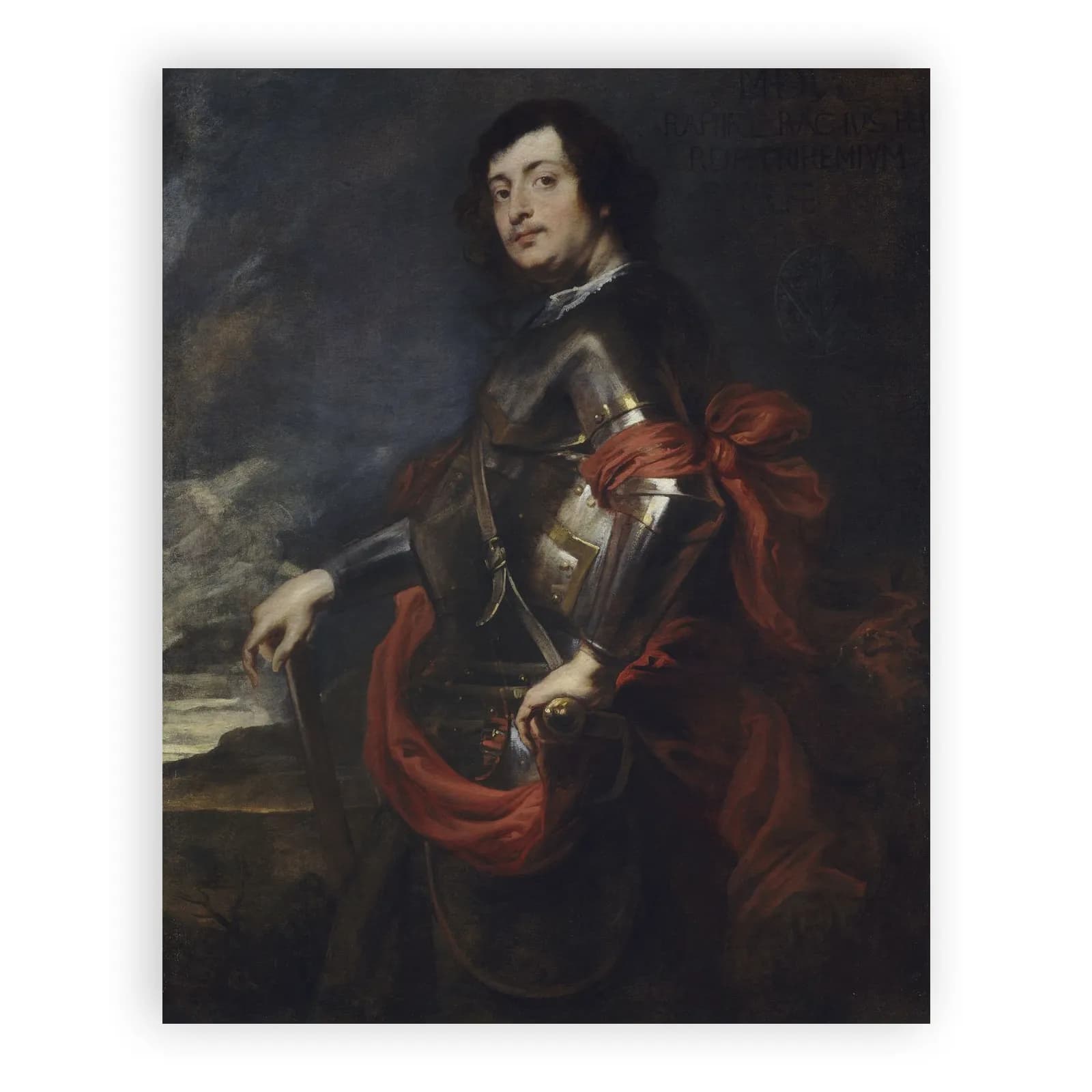 The Prefect Raffaele Raggi by Anthony Van Dyck - view 6 thumbnail