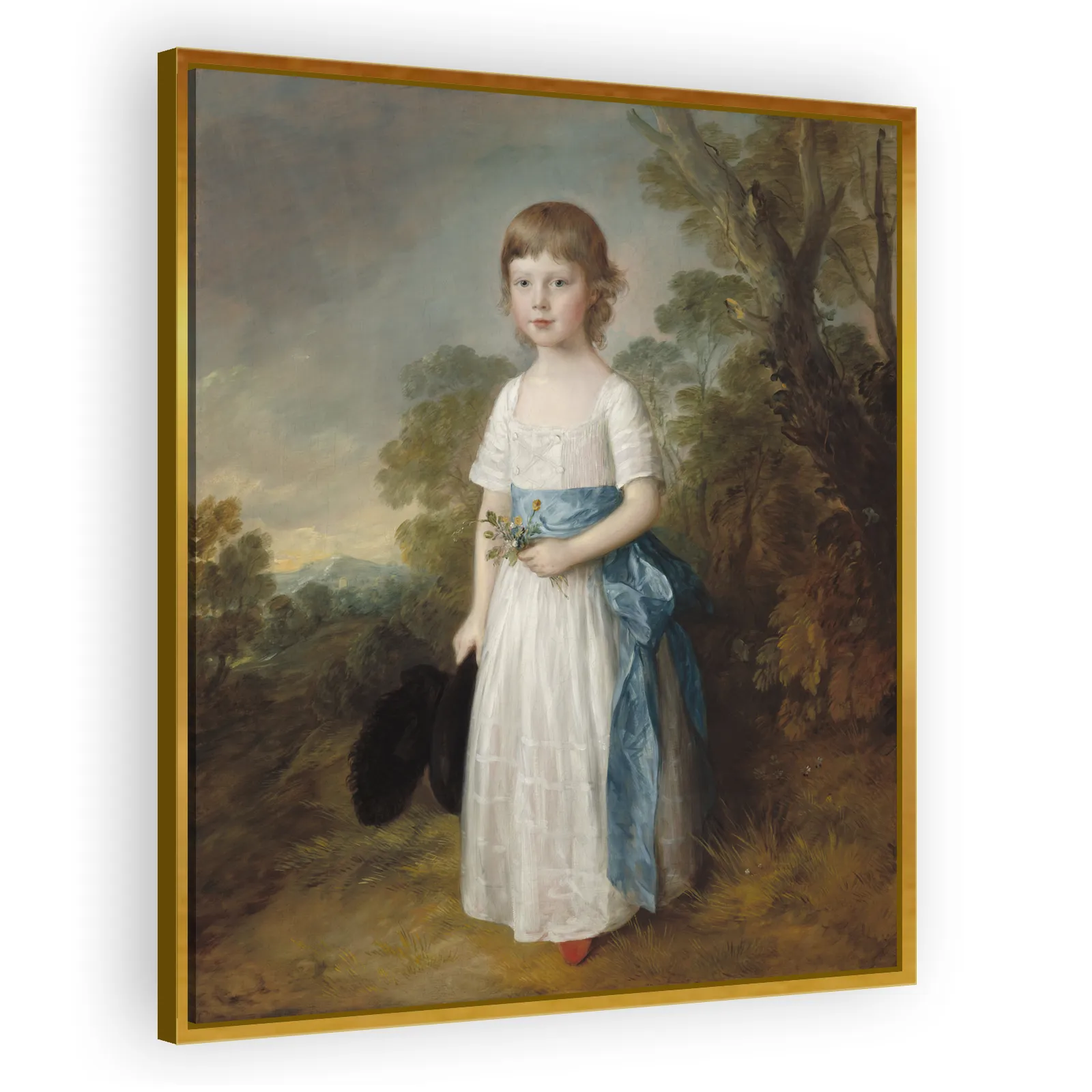 Master John Heathcote by Thomas Gainsborough - view 3 thumbnail