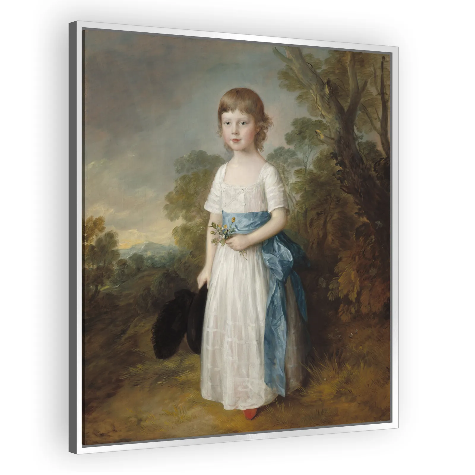 Master John Heathcote by Thomas Gainsborough - view 4 thumbnail