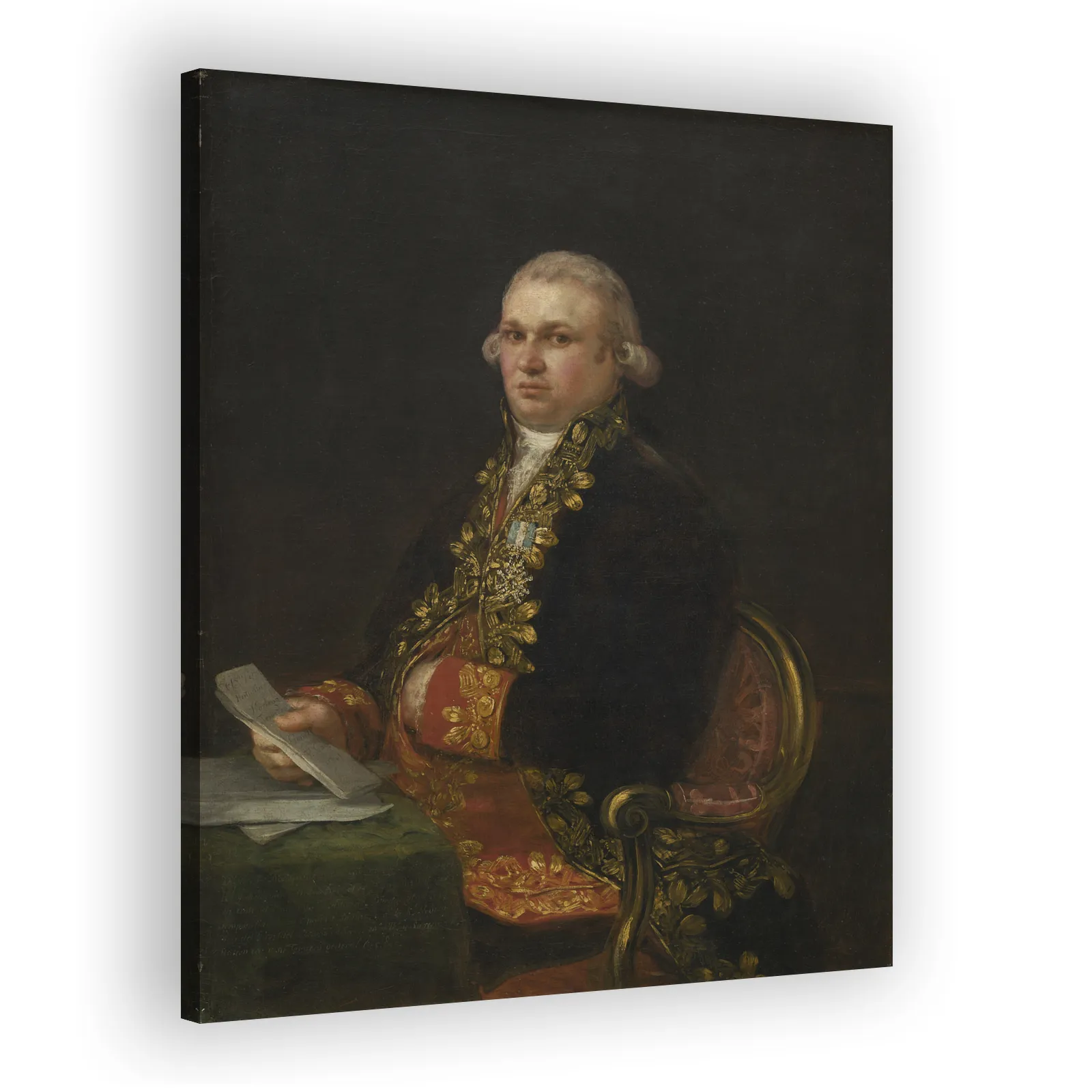 Don Antonio Noriega by Francisco Goya - view 2 thumbnail