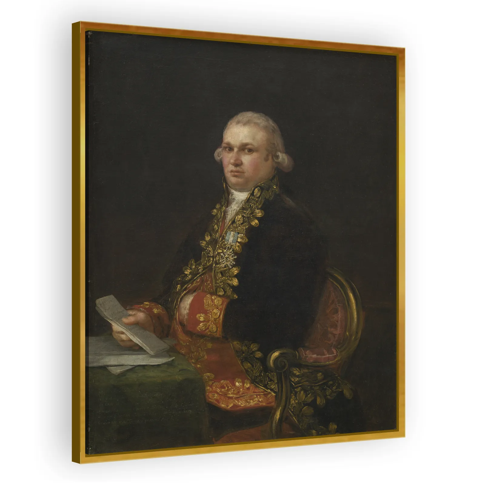 Don Antonio Noriega by Francisco Goya - view 3 thumbnail